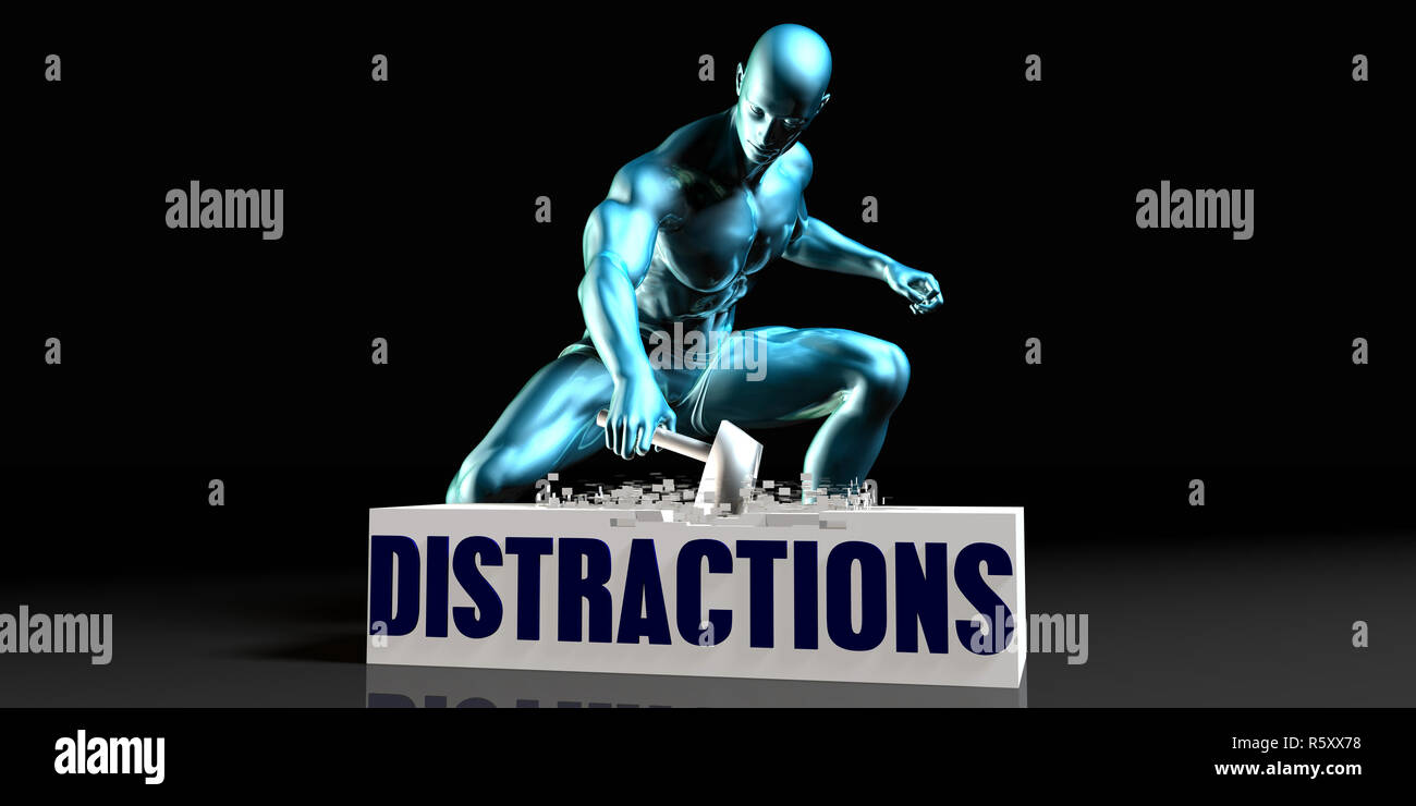 Get Rid of Distractions Stock Photo - Alamy
