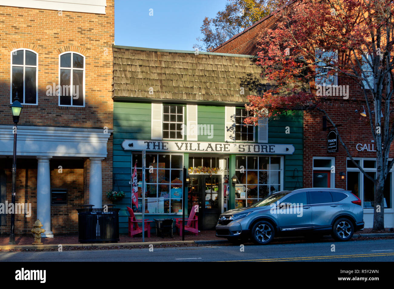 The Village Store in Davidson NC Stock Photo Alamy