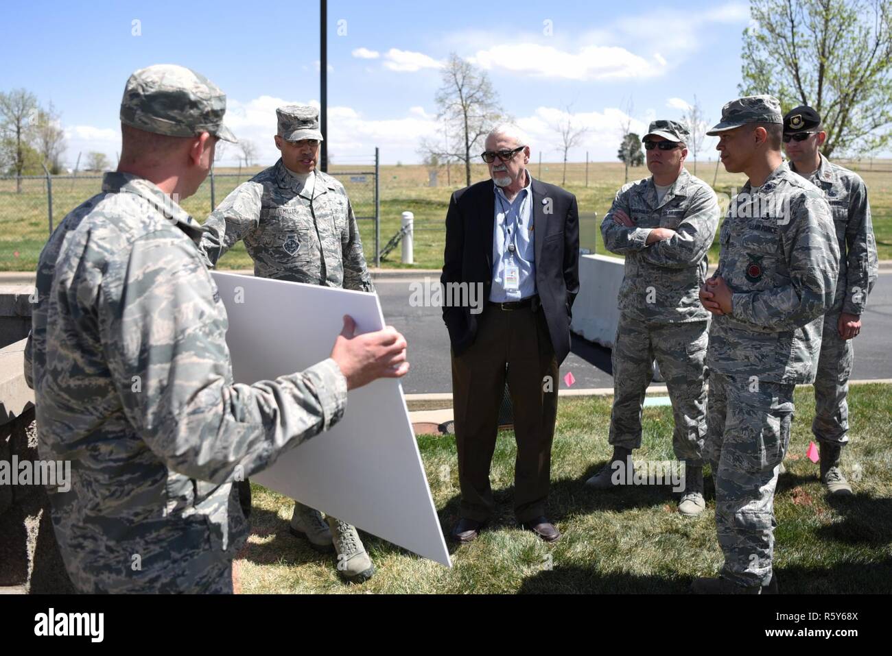Team Buckley’s leadership team discusses future construction plans for