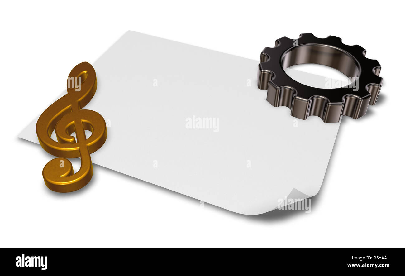 gear and key Stock Photo Alamy