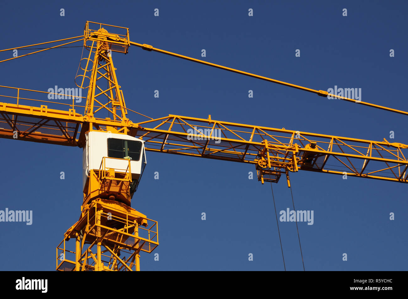 crane tip Stock Photo