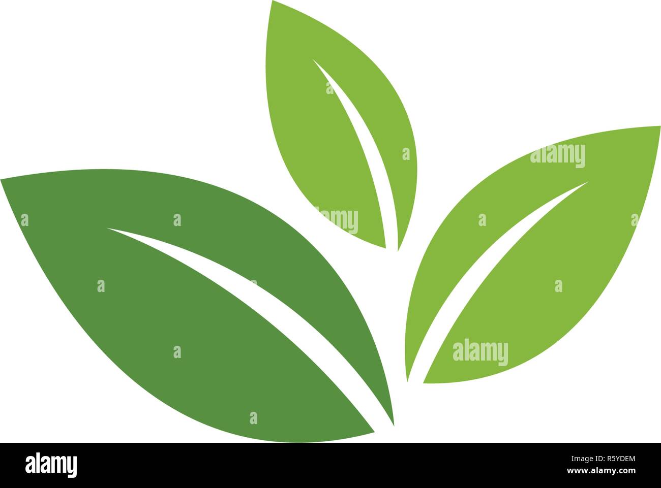 Logos of green Tree leaf ecology nature element vector Stock Vector ...