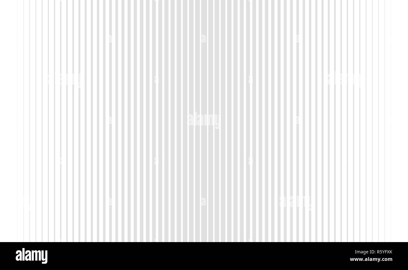 gray white stripes narrow and wide Stock Photo