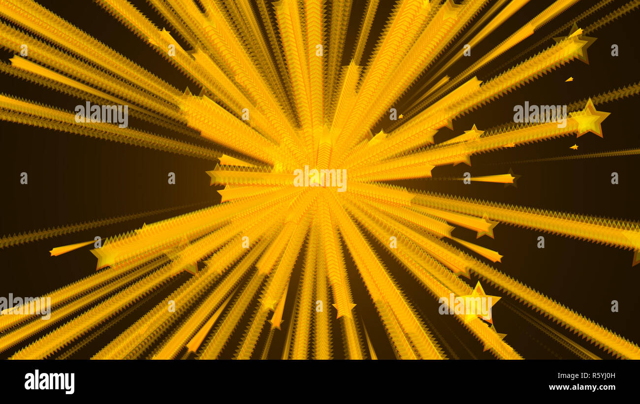 Abstract background with stars explosion Stock Photo - Alamy