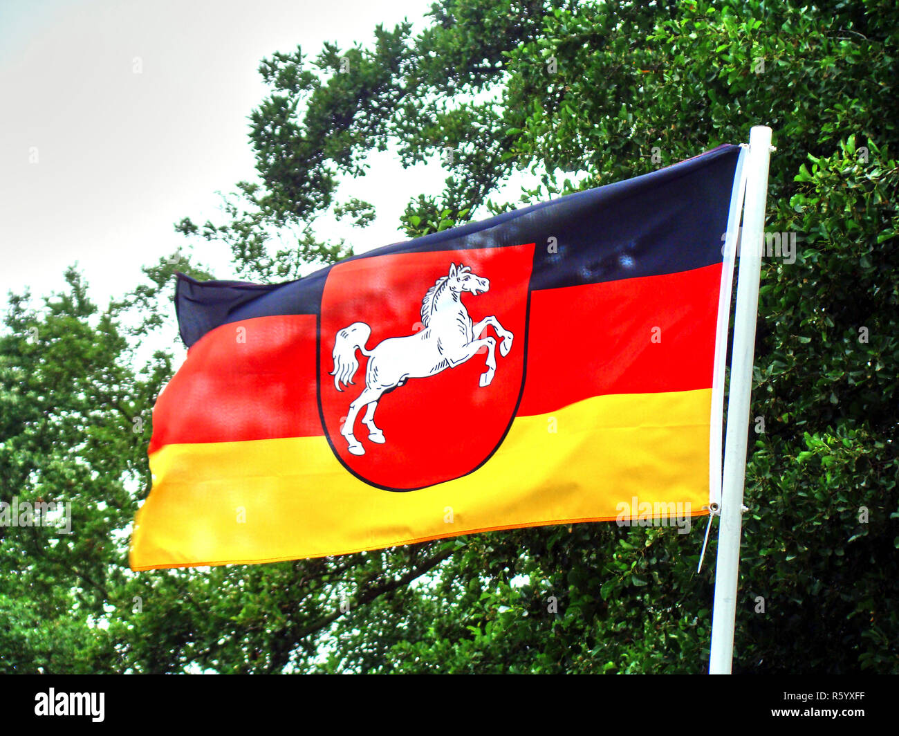 Niedersachsen state flag hi-res stock photography and images - Alamy