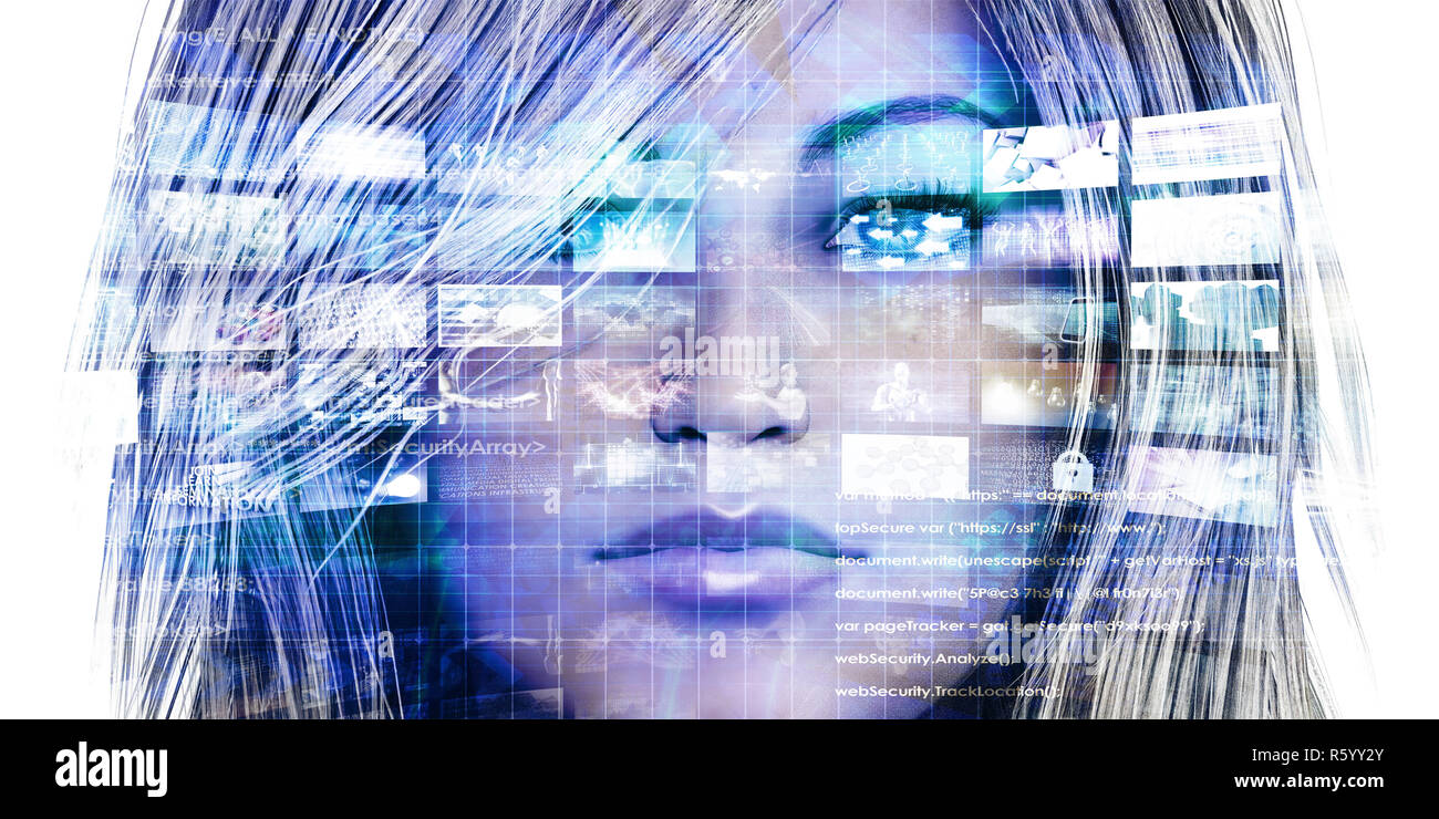 Holographic Virtual Assistant Hi Res Stock Photography And Images Alamy