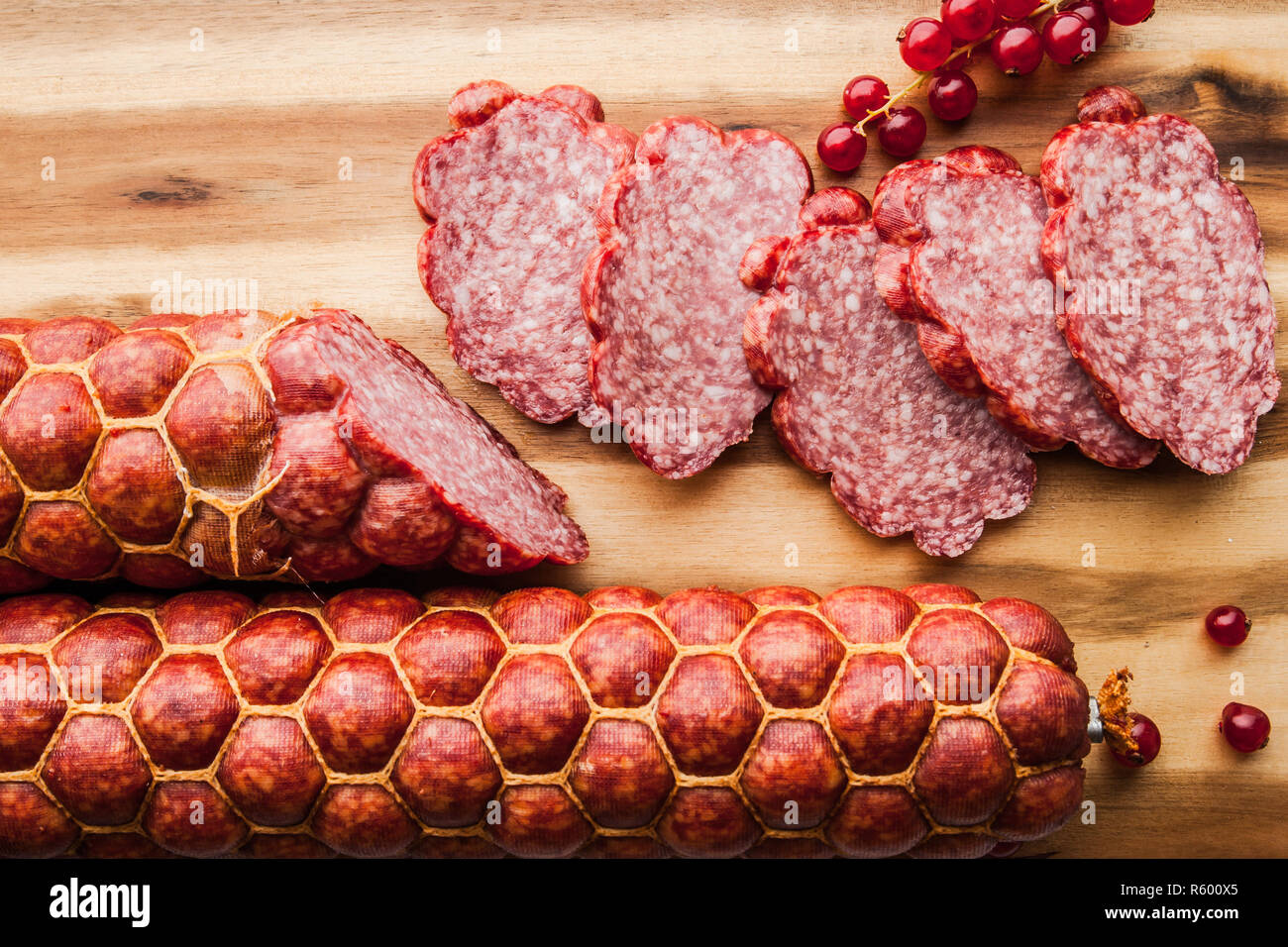 Rosemary in the vase with ice cubes in the metal plate horizontal Stock