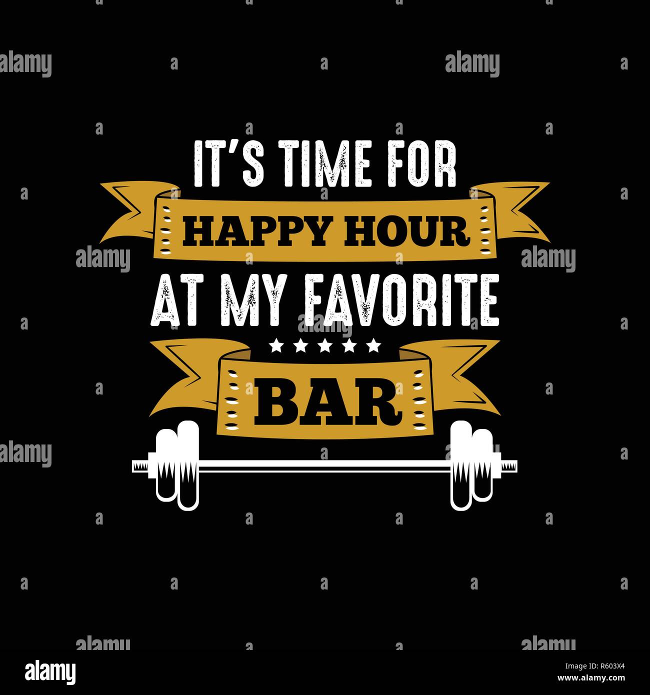 Fitness Quote and Saying Stock Vector Image &amp; Art - Alamy