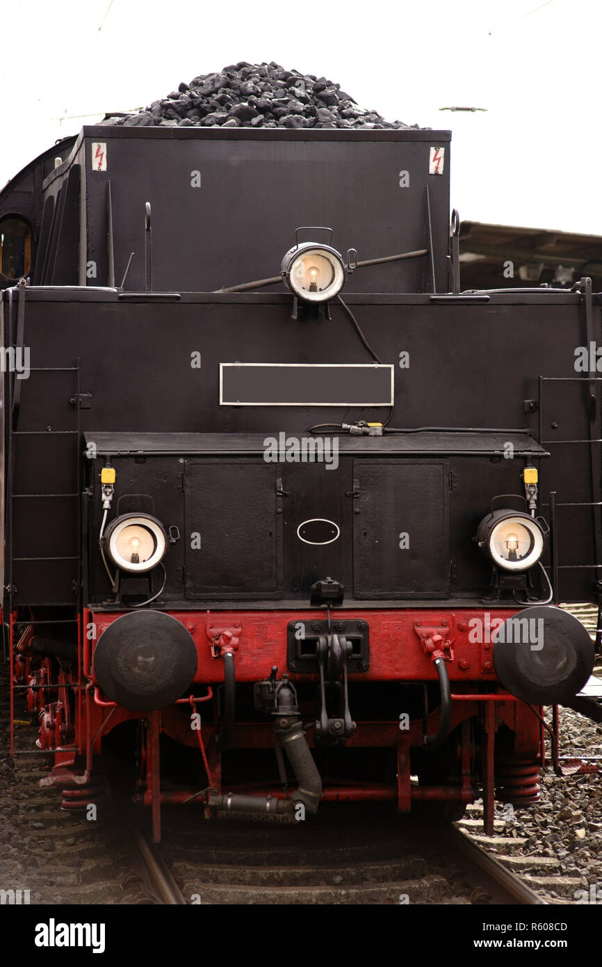 steam locomotive Stock Photo