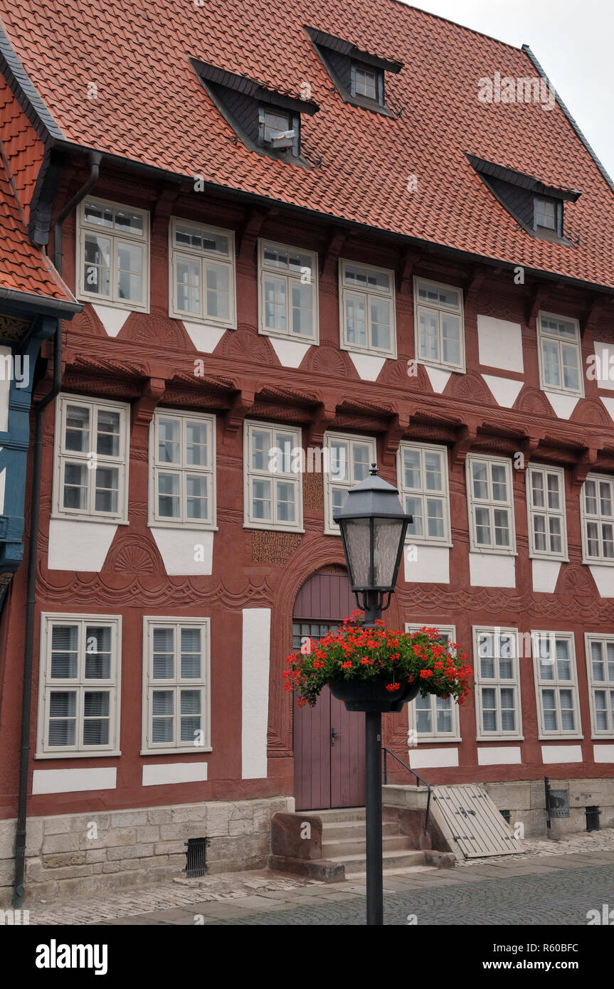 old town of bad gandersheim Stock Photo