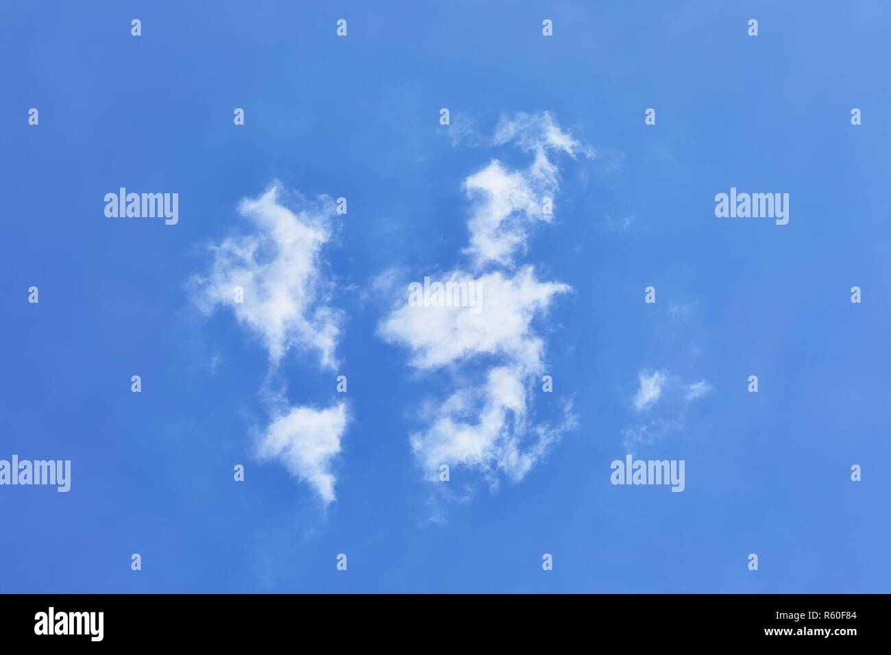 Clouds in blus ksy Stock Photo