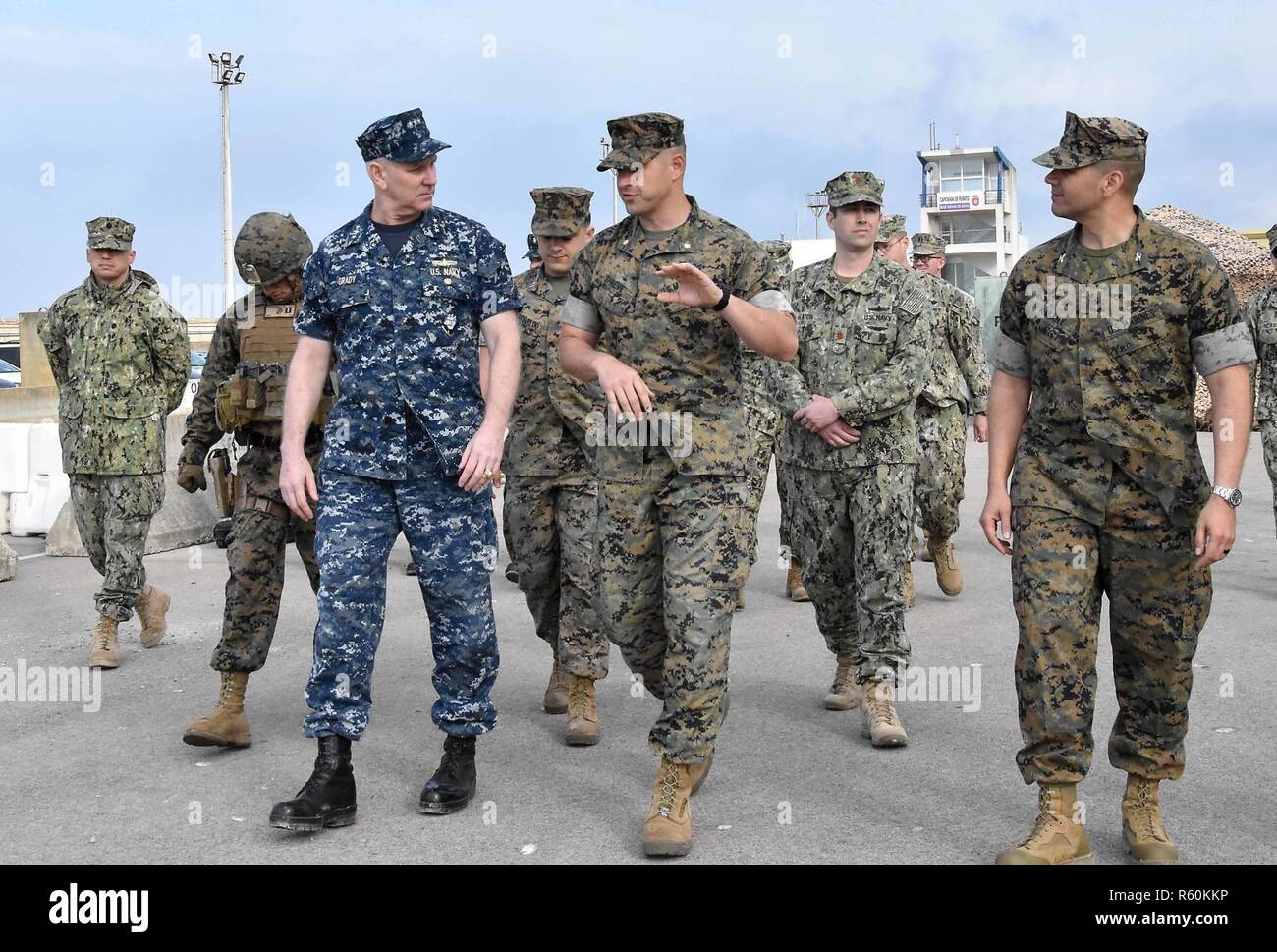 NAVAL STATION ROTA, Spain (April 25, 2017) – U.S. Marine Maj. Curtis ...