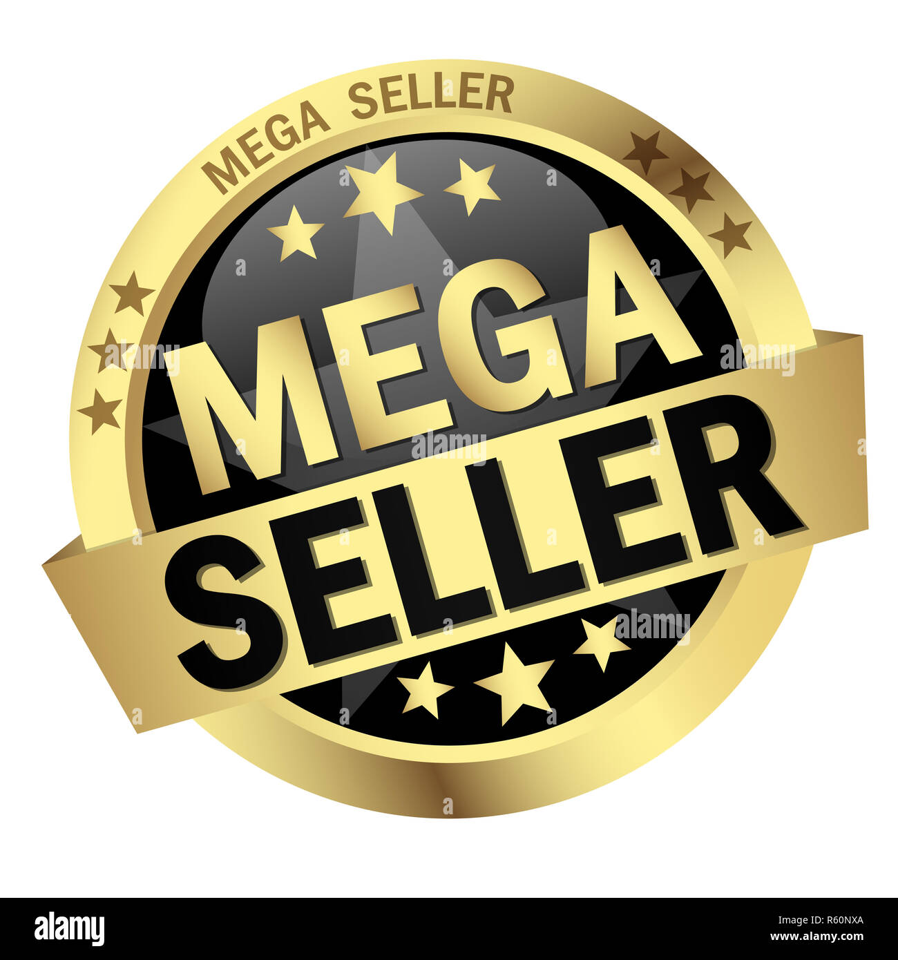 button mega seller Stock Photo - Alamy