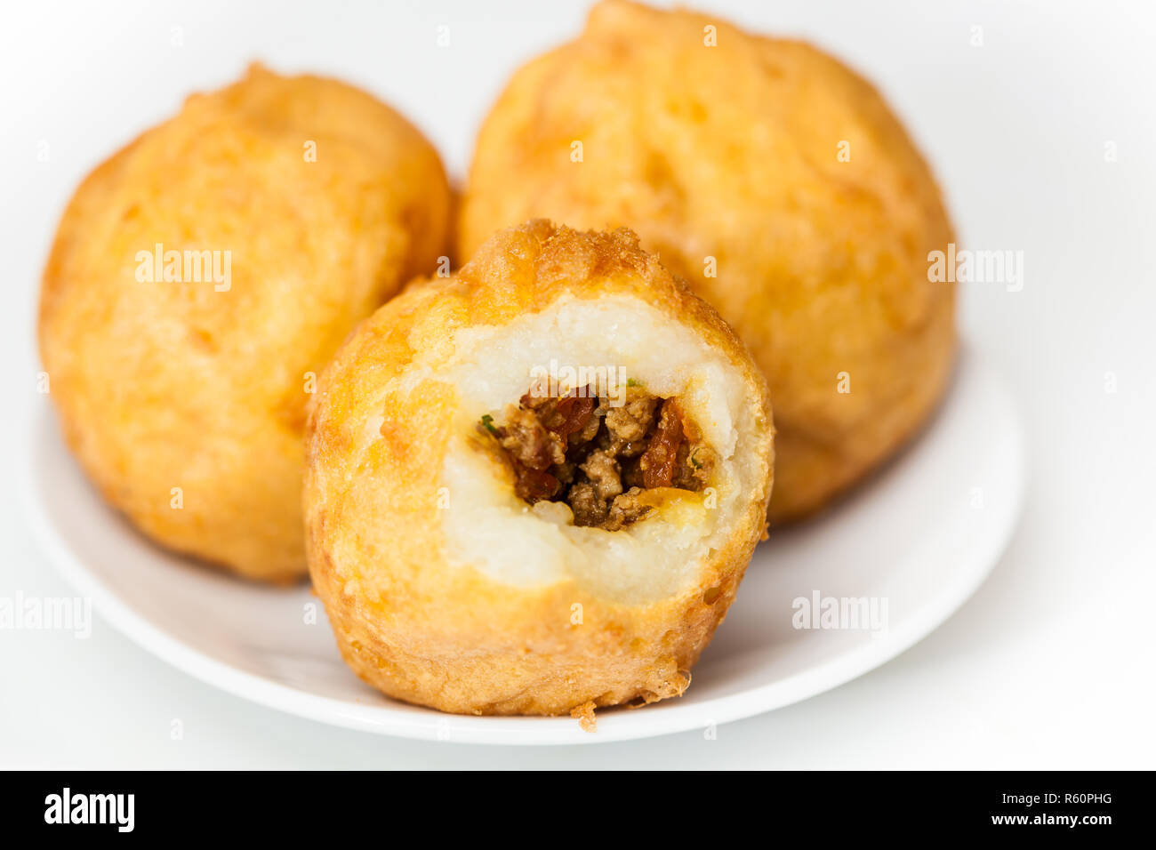 Colombian Stuffed Potatoes (Papa Rellena)-My Colombian Recipes
