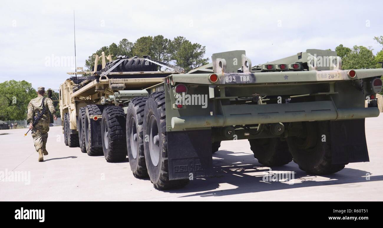 U.S. Army Pvt. Daniel Mitchell, 688th Rapid Port Opening Element motor ...