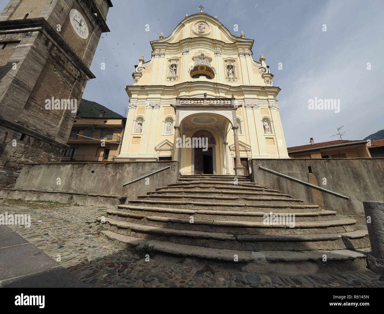 Parish Church in Stock Photo Alamy