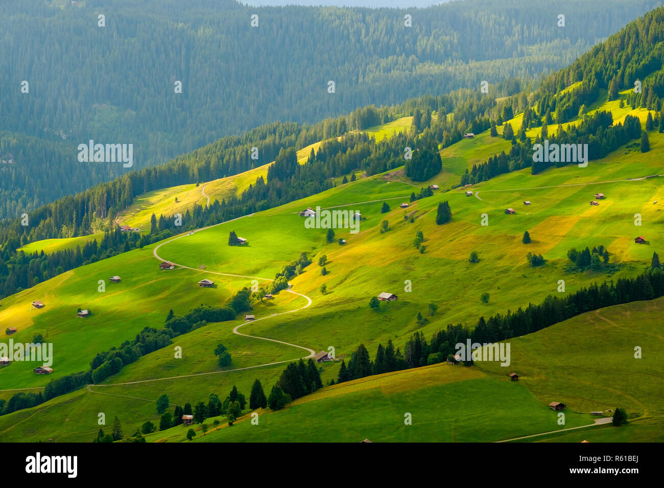 Swiss Rural Swiss rural landscape hi-res stock photography and images - Alamy