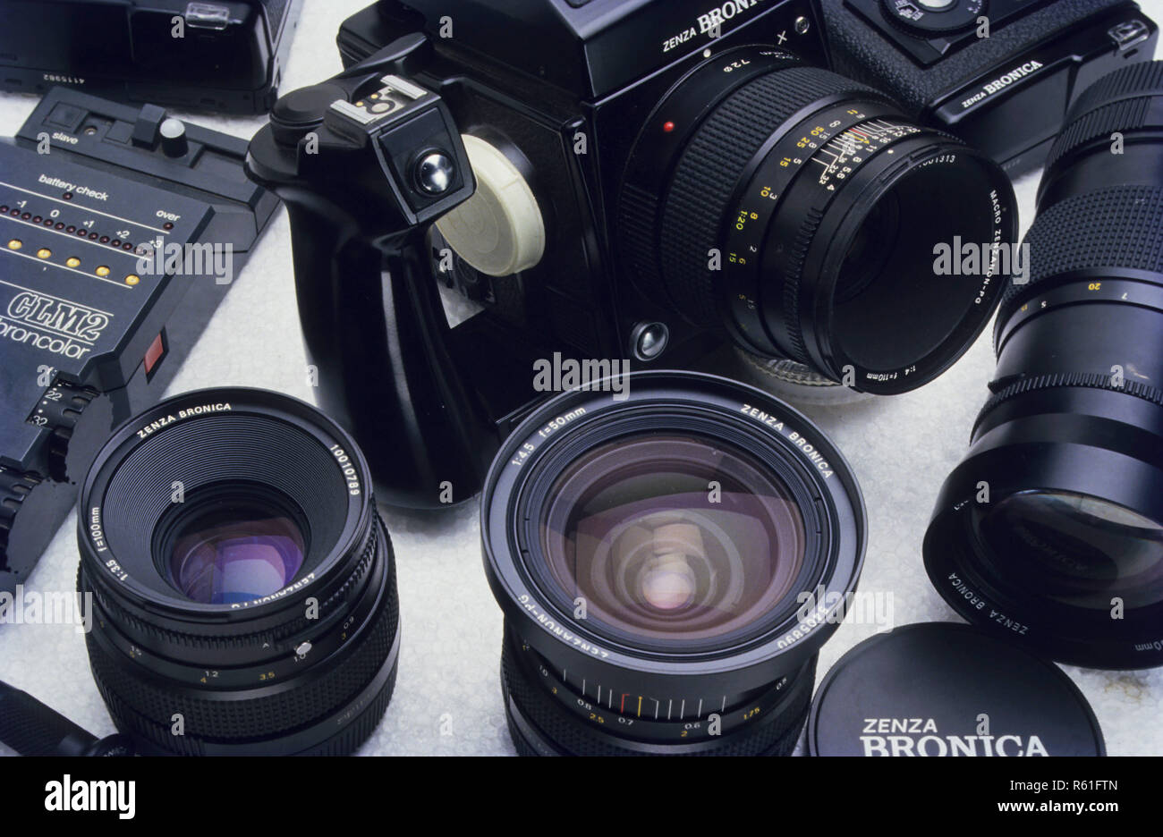 Camera Equipment Stock Photo