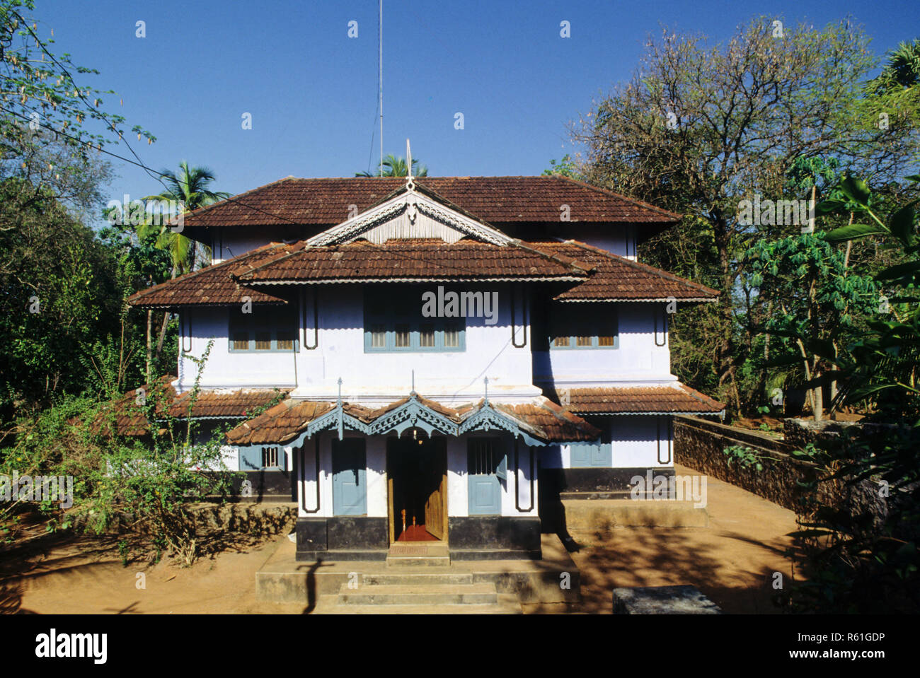 House, Palghat, Kerala, India Stock Photo