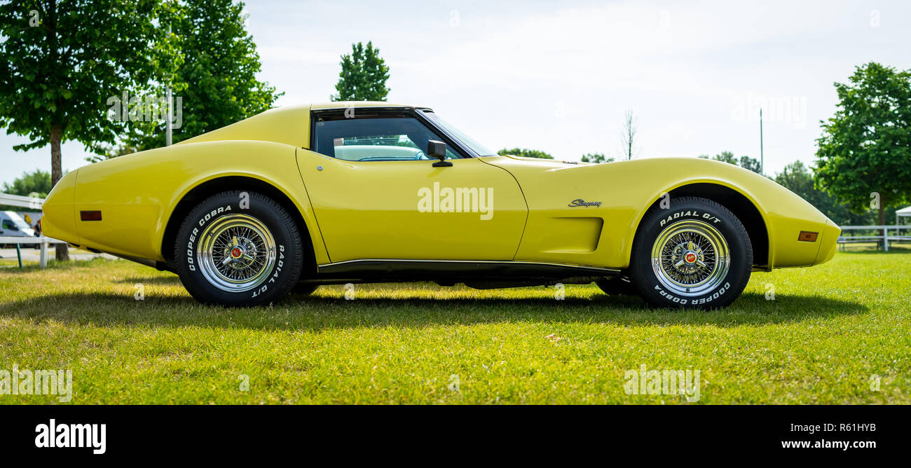 A Yellow C3 Corvette At A Car Show Stock Photo Alamy A Yellow C3 Corvette At A Car Show Stock Photo Alamy