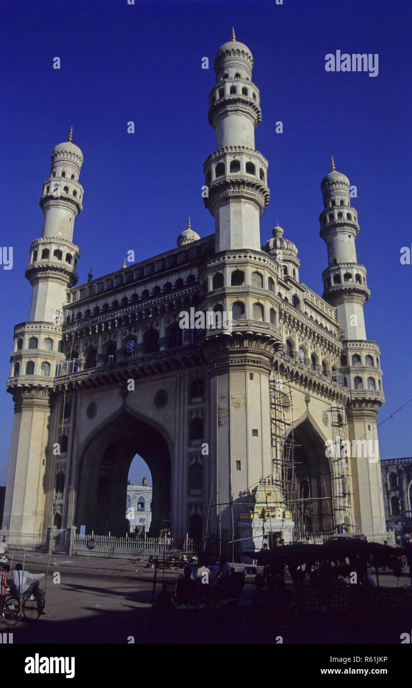 Charminar, Hyderabad, Andhra Pradesh, India Stock Photo