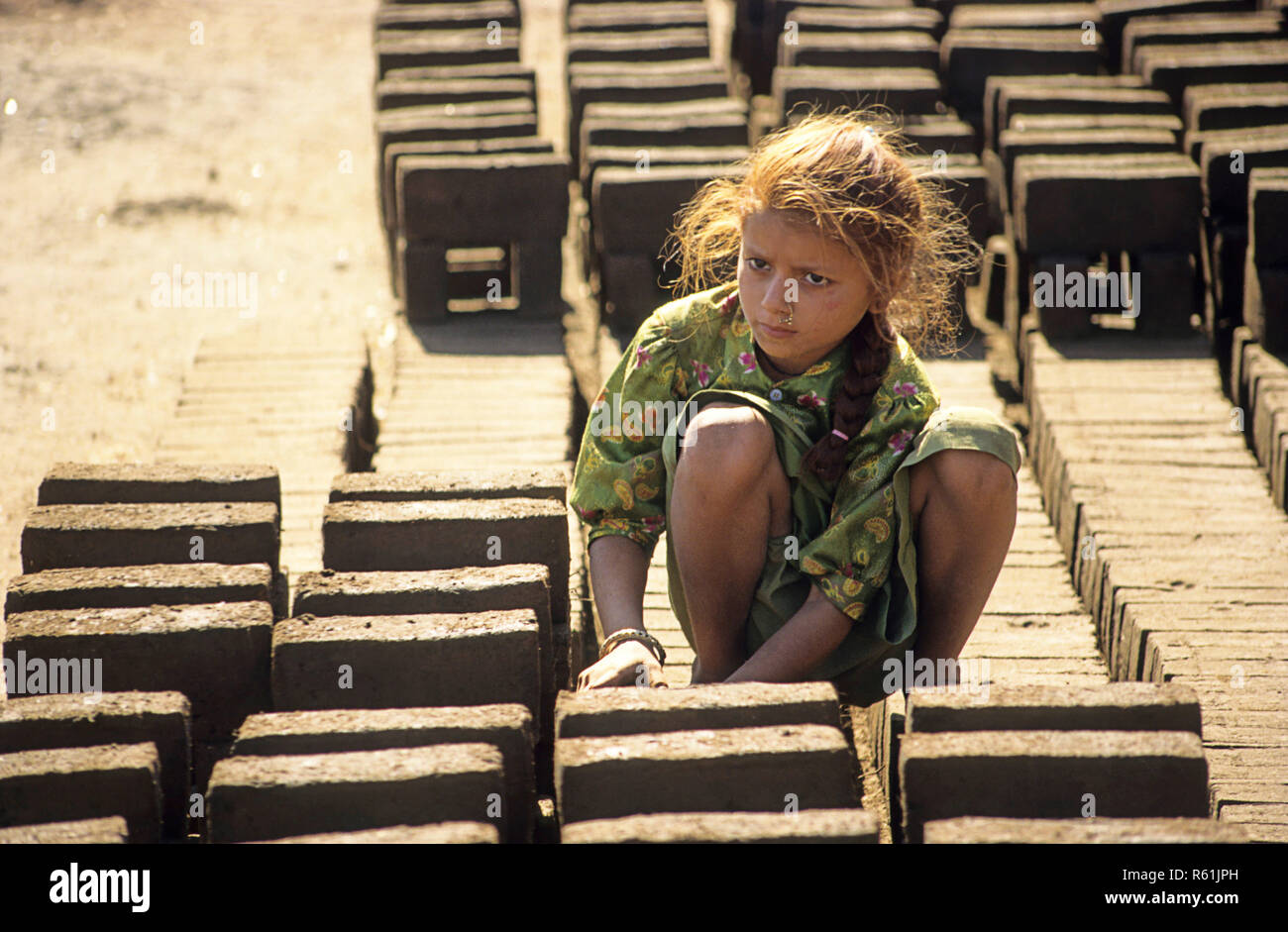 Child Labour Stock Photo