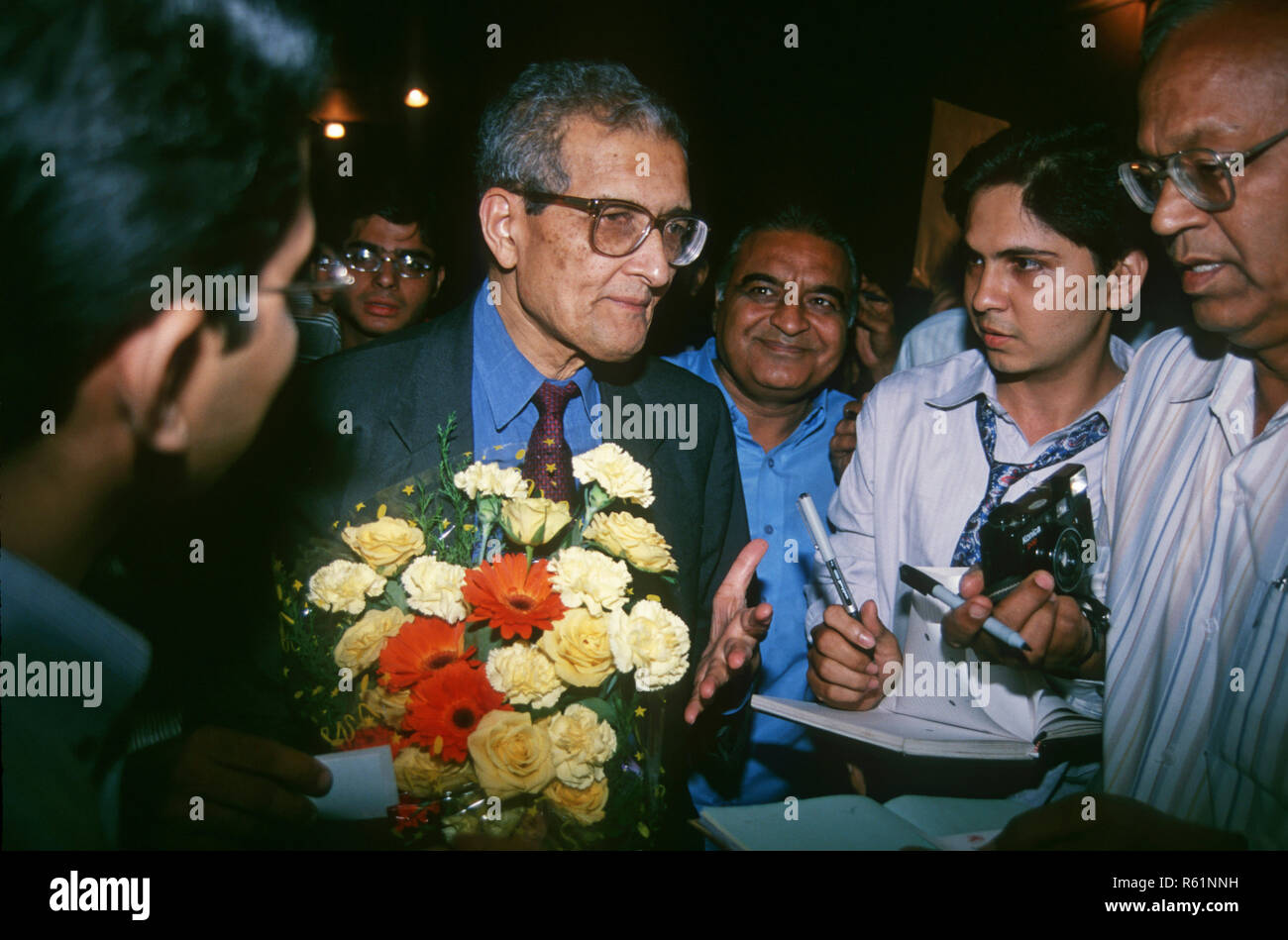 Amartya Sen NO Model Released Stock Photo