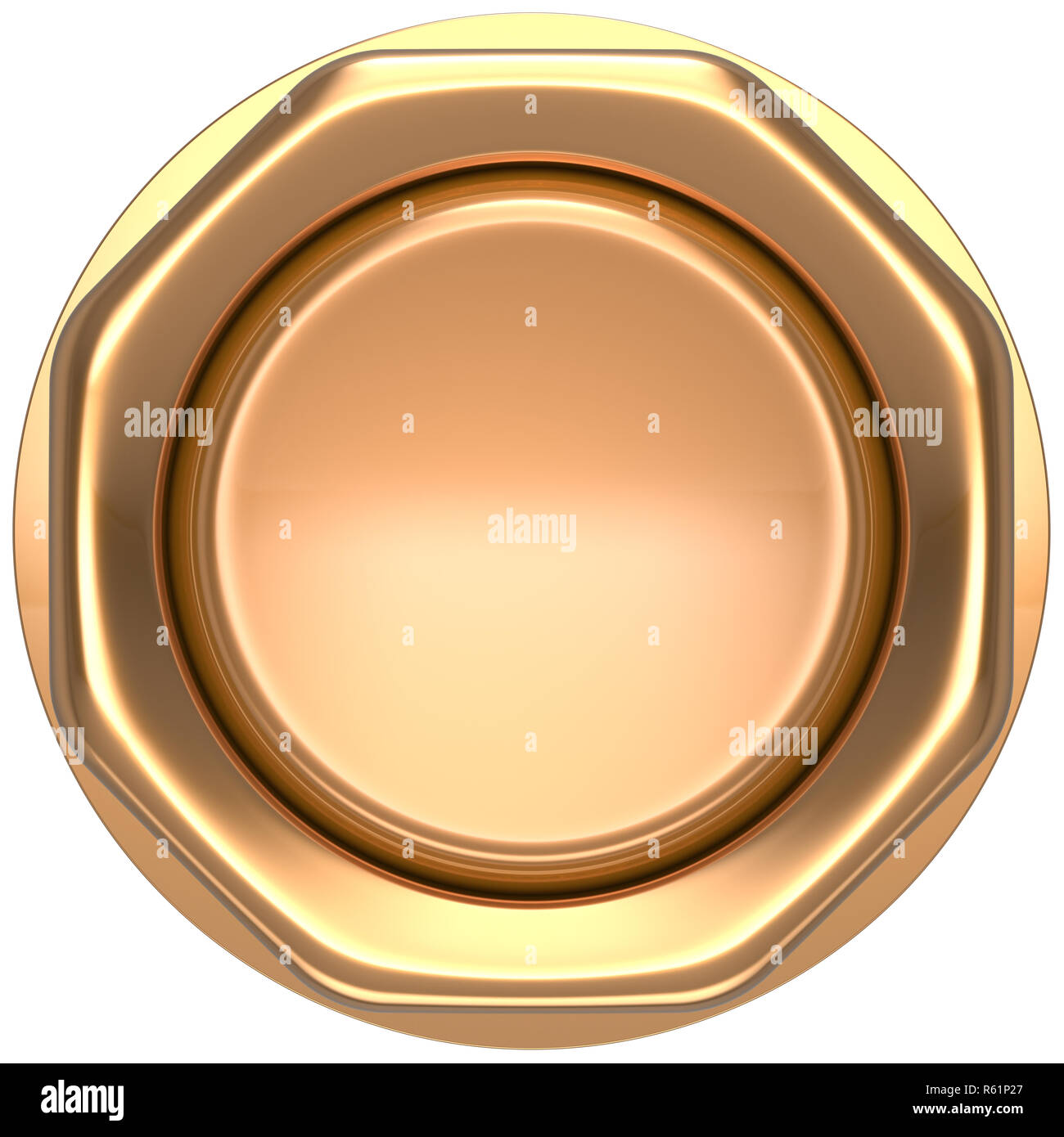 Button gold push down activate luck casino power switch start turn on off  action ignition electric design element metallic shiny blank golden yellow  Stock Photo - Alamy