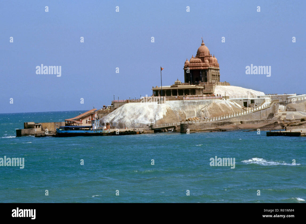Vivekananda Memorial Kanyakumari, Tamil nadu, india Stock Photo