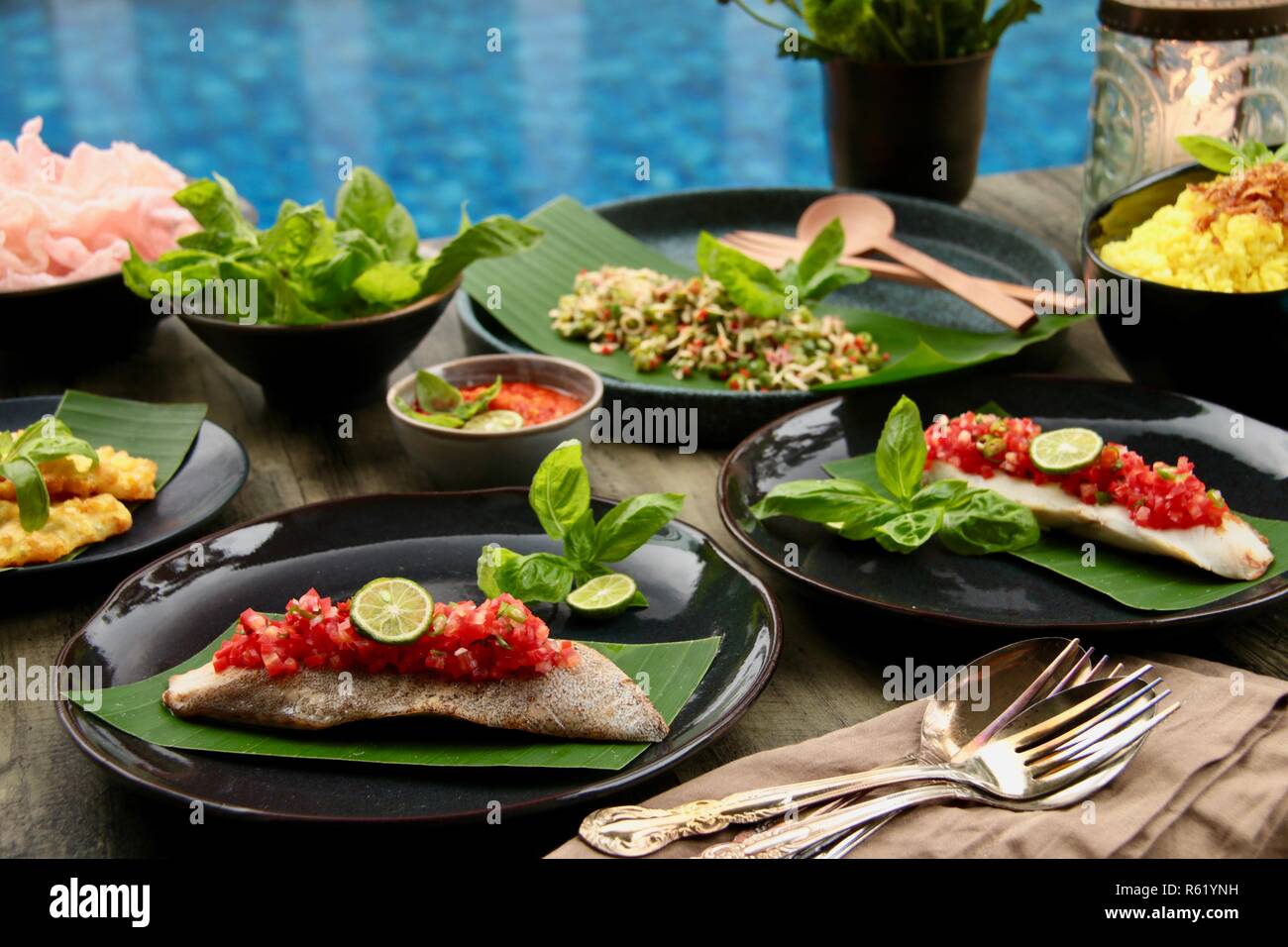 Al fresco food hires stock photography and images Alamy