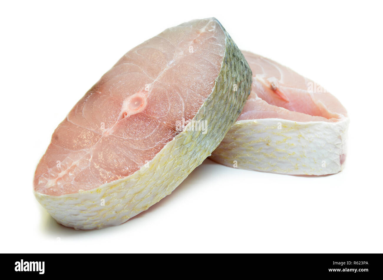 Threadfin fish fillet isolated Stock Photo Alamy