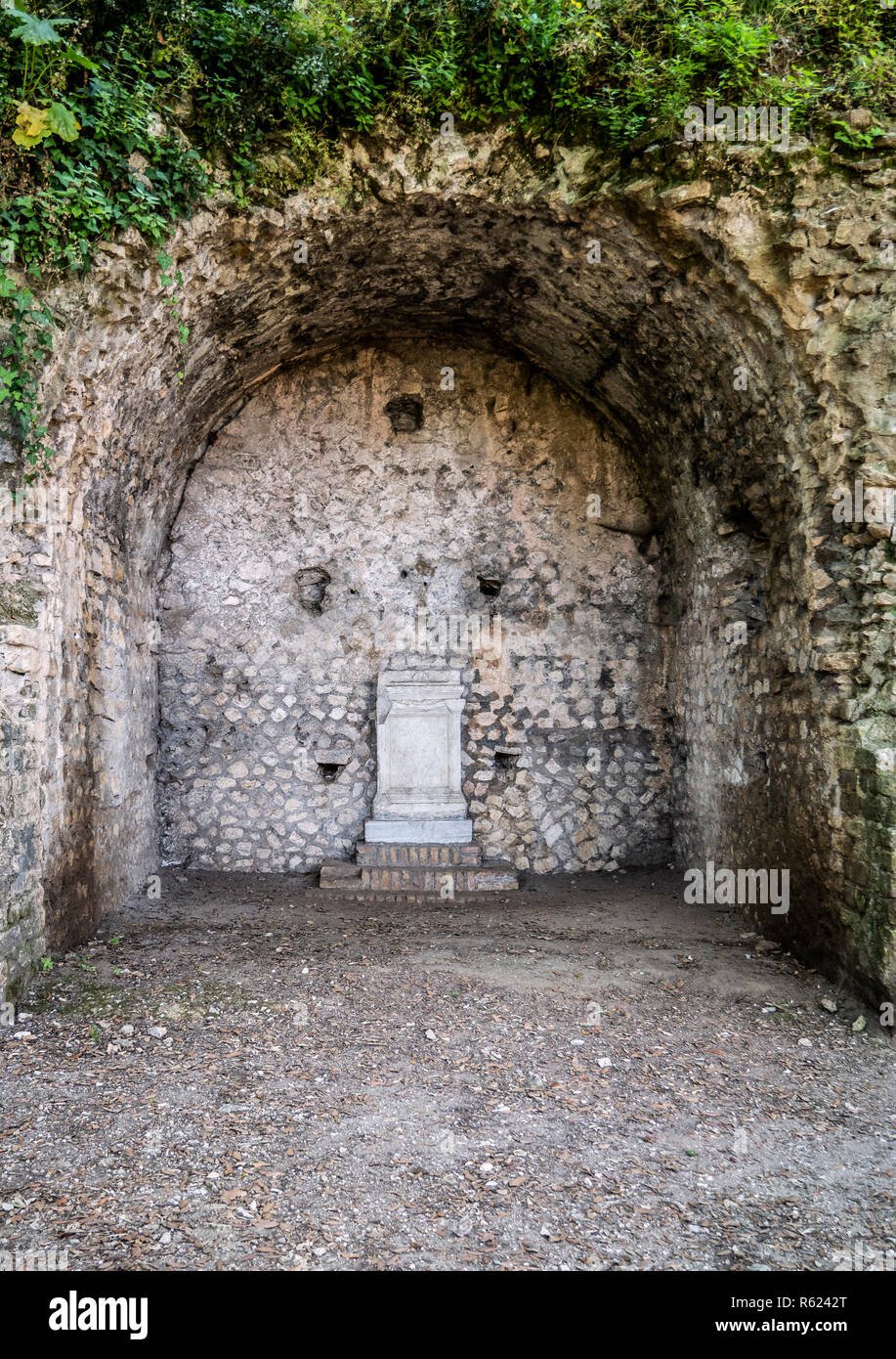 Italy, Lazio, Tivoli, Villa Gregoriana Stock Photo