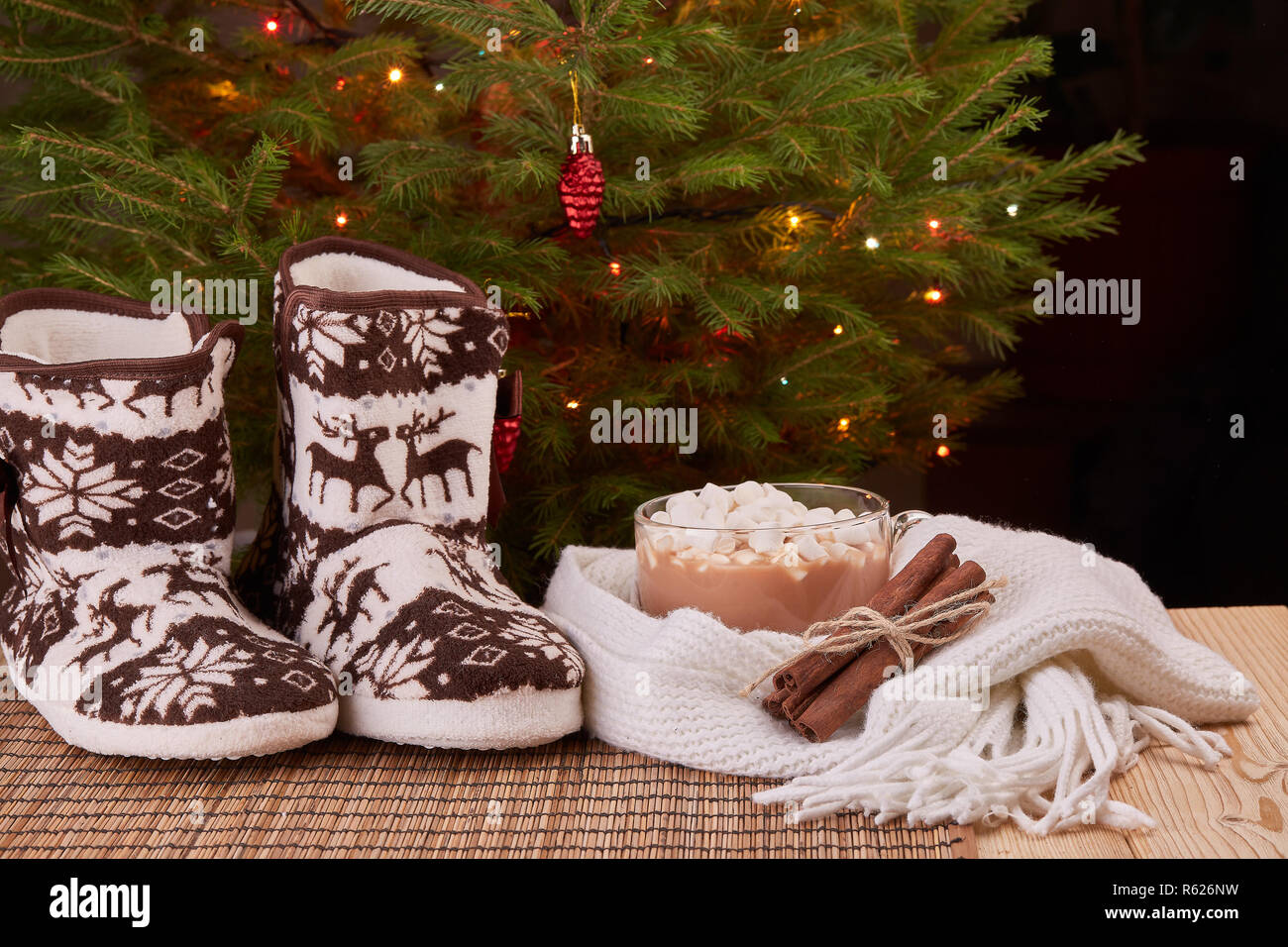 Christmas Sugar Storage Boots Xmas Decor for Tree Shoe Style