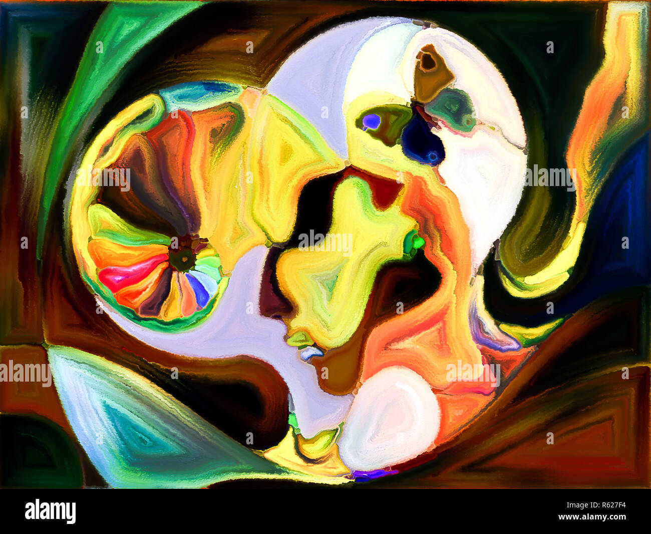 Love Between Worlds Stock Photo - Alamy