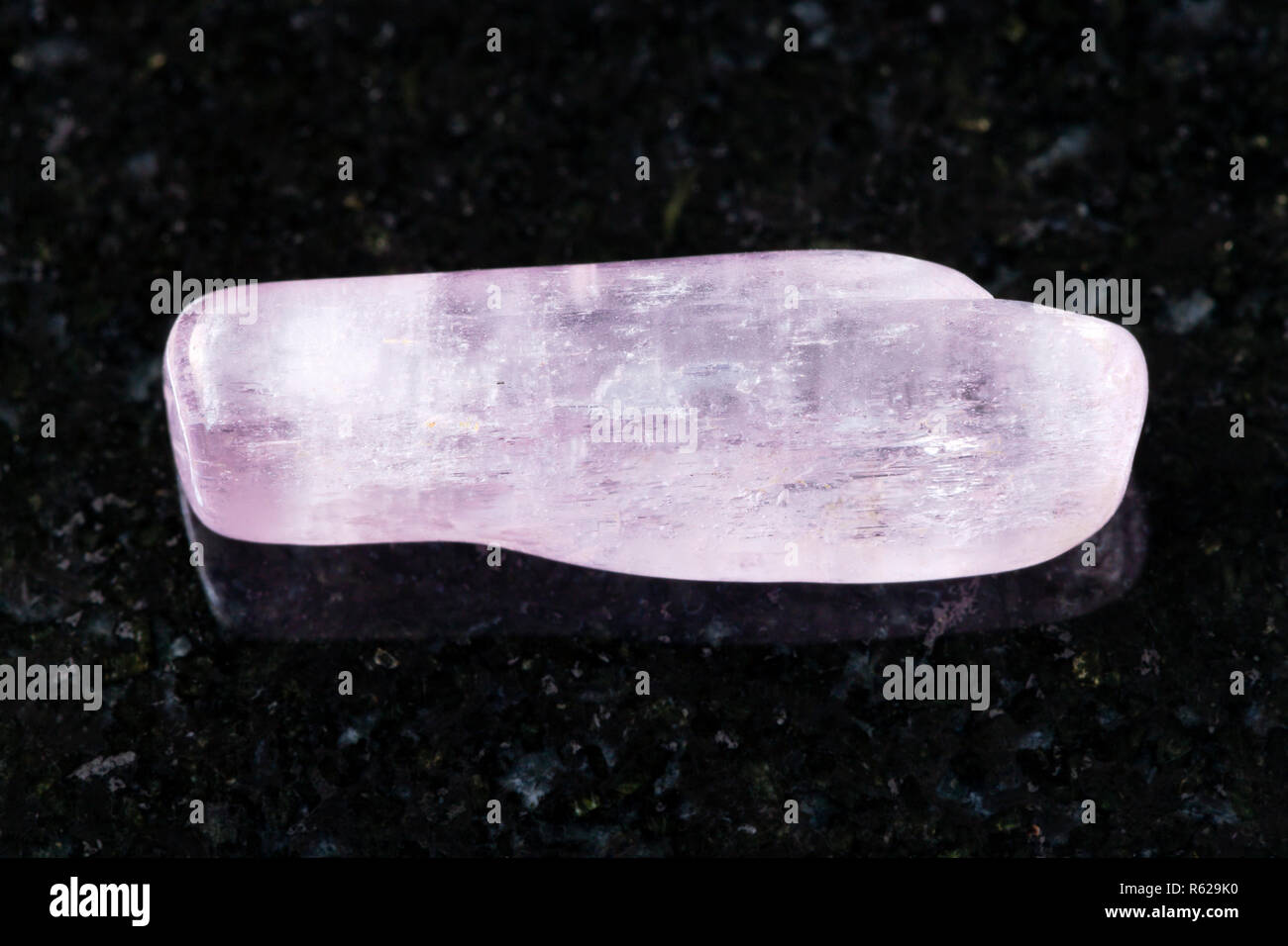 polished kunzite