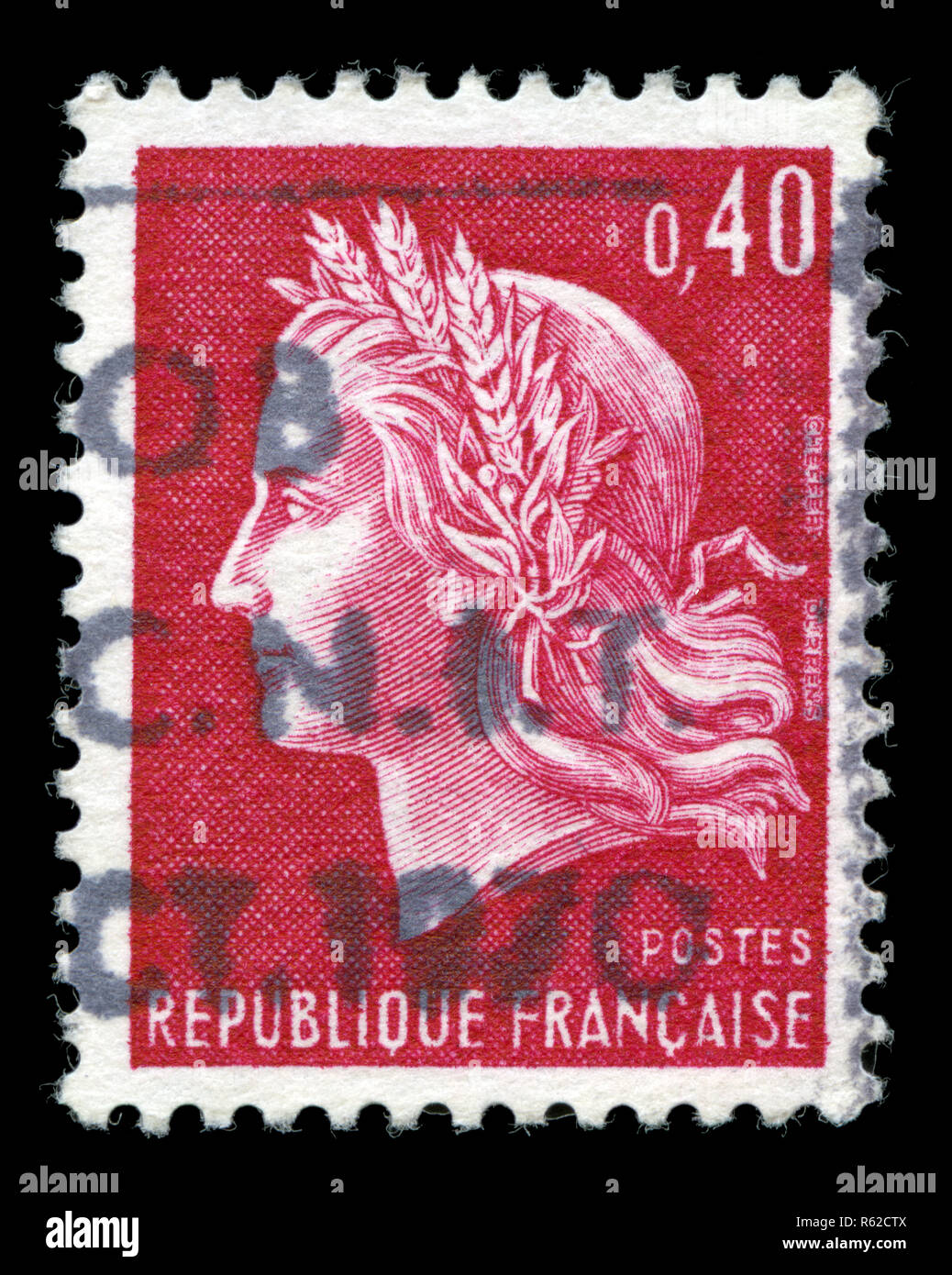 France stamp marianne hi-res stock photography and images - Alamy