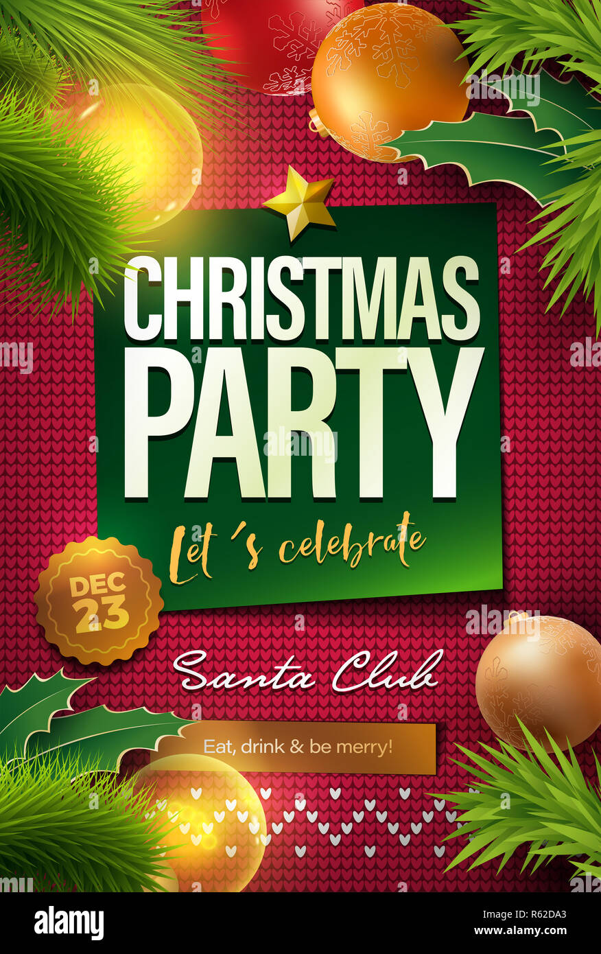 Christmas Party Poster Ideas