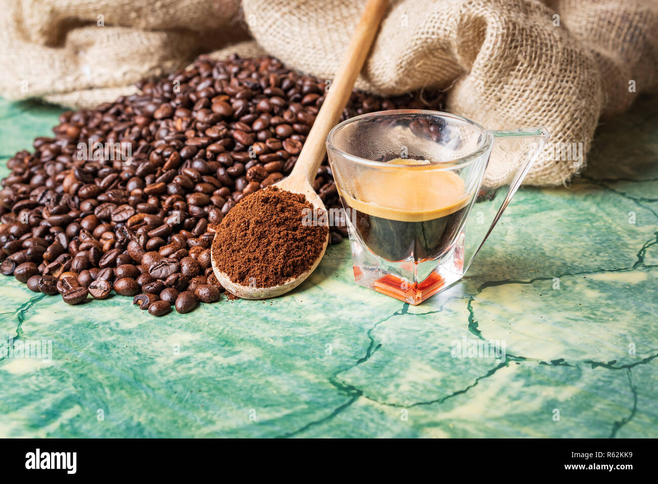 coffee bean burlap bolsas