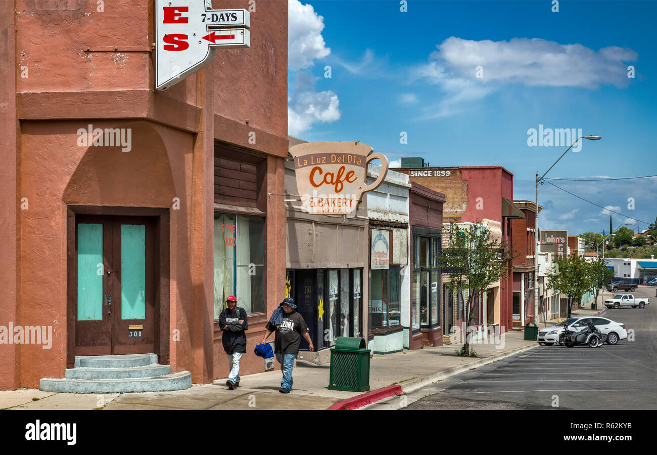 Shops At Broad Street On Sunday In Globe Arizona Usa Stock Photo Alamy