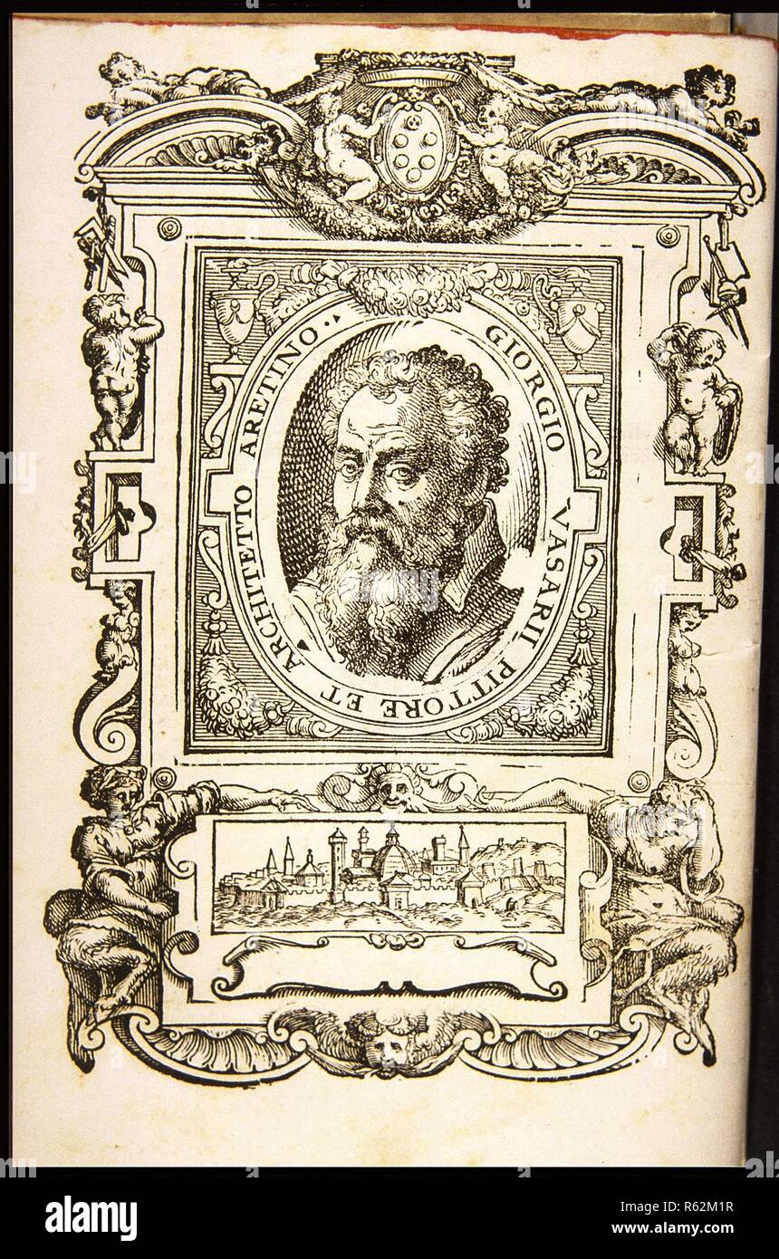Giorgio Vasari. From: Giorgio Vasari, The Lives of the Most Excellent Italian Painters, Sculptors, and Architects. Museum: PRIVATE COLLECTION. Stock Photo