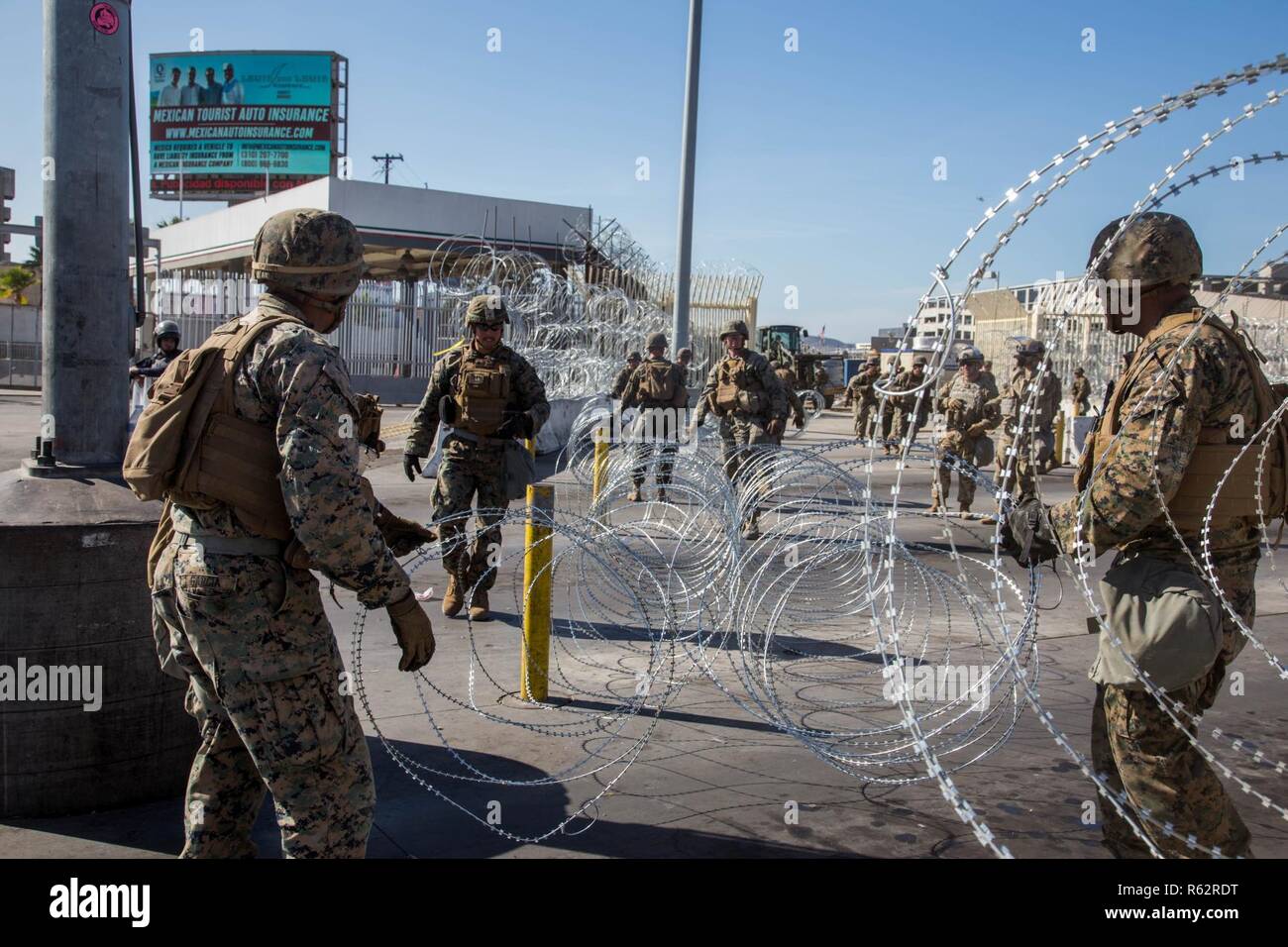 Camp Pendleton Marines will support Border Patrol agents as more