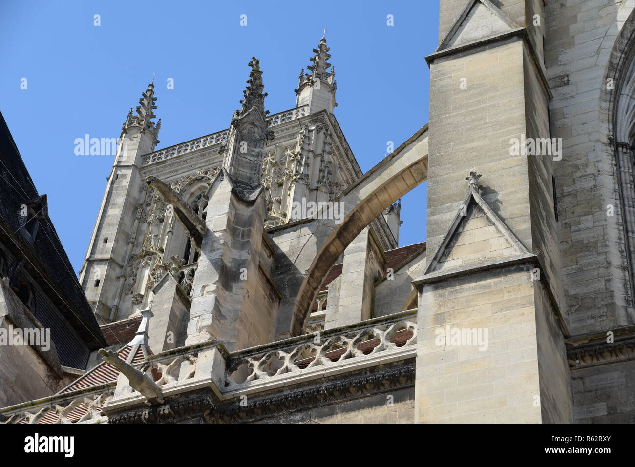 cathedral of st. etienne in meaux Stock Photo