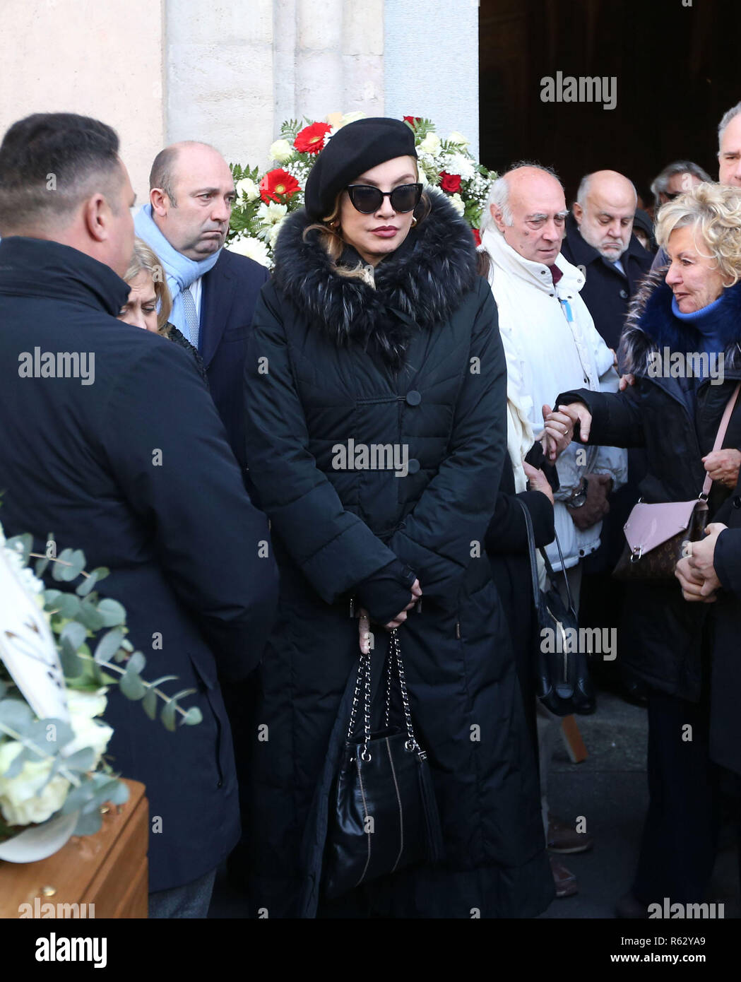 Foto LaPresse - Stefano Porta 03/12/2018 Milano ( Mi ) Cronaca Funerali ...