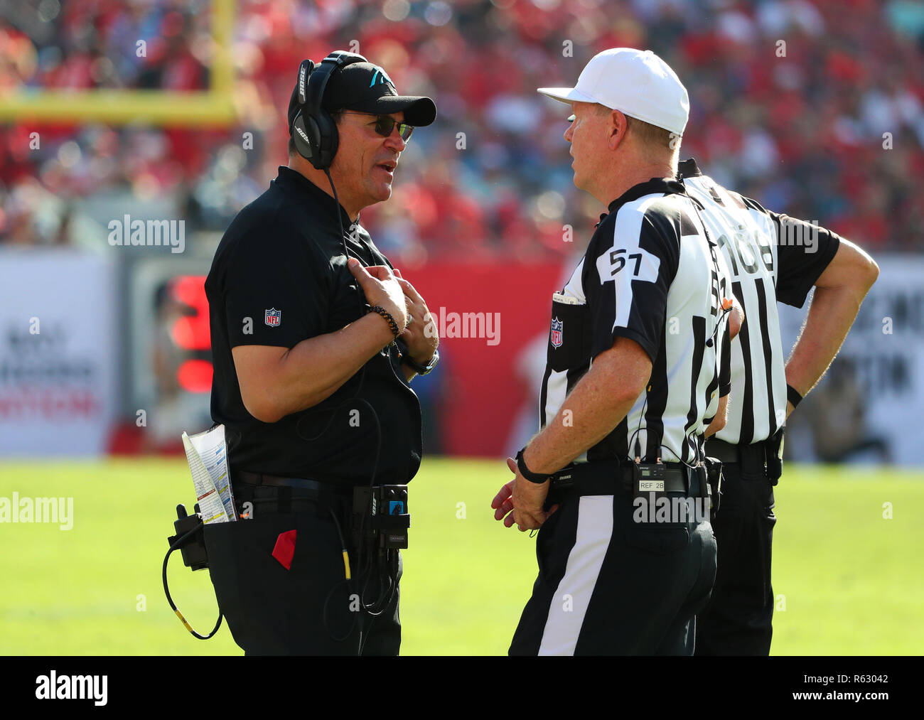 Referee Carl Cheffers (51) during a preseason NFL football game between the  New Orleans Saints and the Jacksonville Jaguars, Monday, Aug. 23, 2021, in  New Orleans. (AP Photo/Tyler Kaufman Stock Photo - Alamy