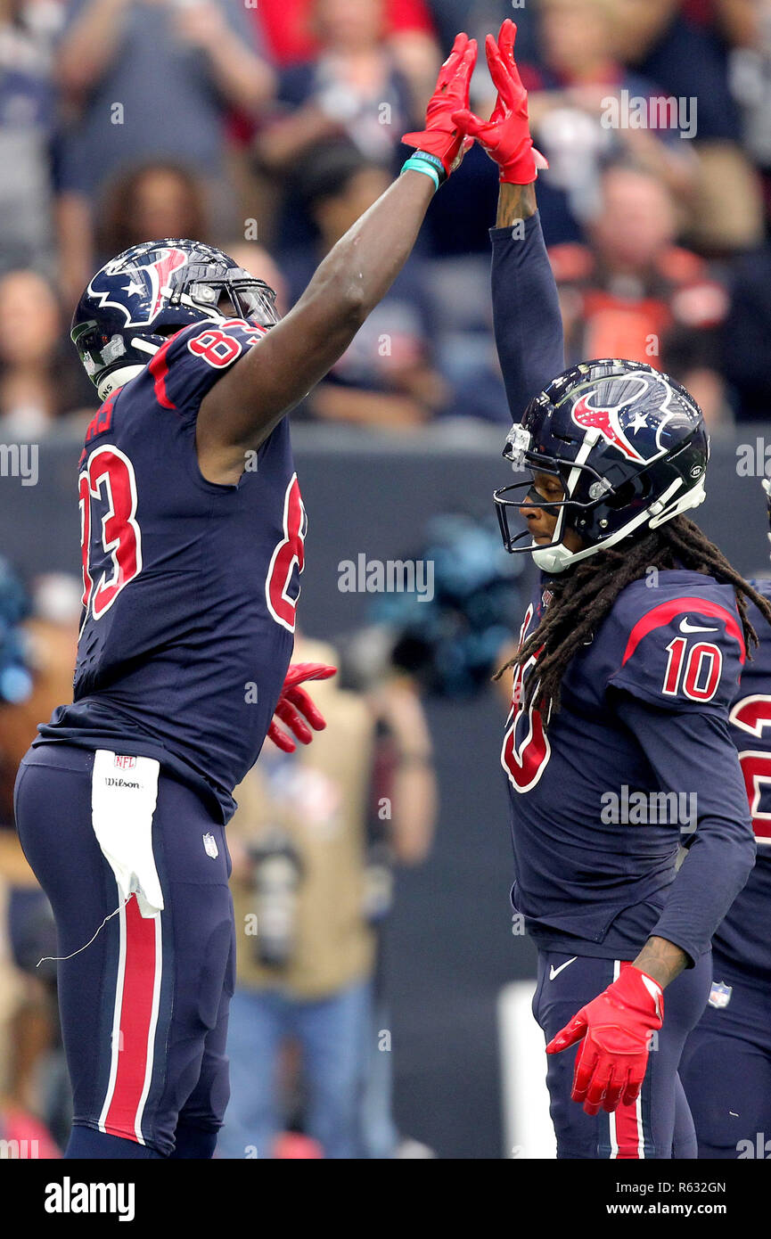 Houston Texas USA. 2nd Dec 2018. Houston Texans tight end