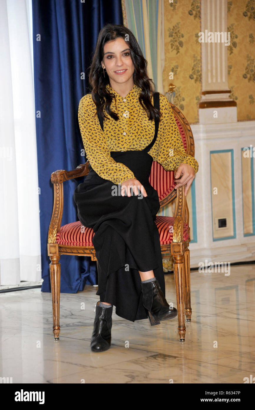 Rome, Italy. 03rd Dec, 2018. Rome, photocall of La Prima Pietra