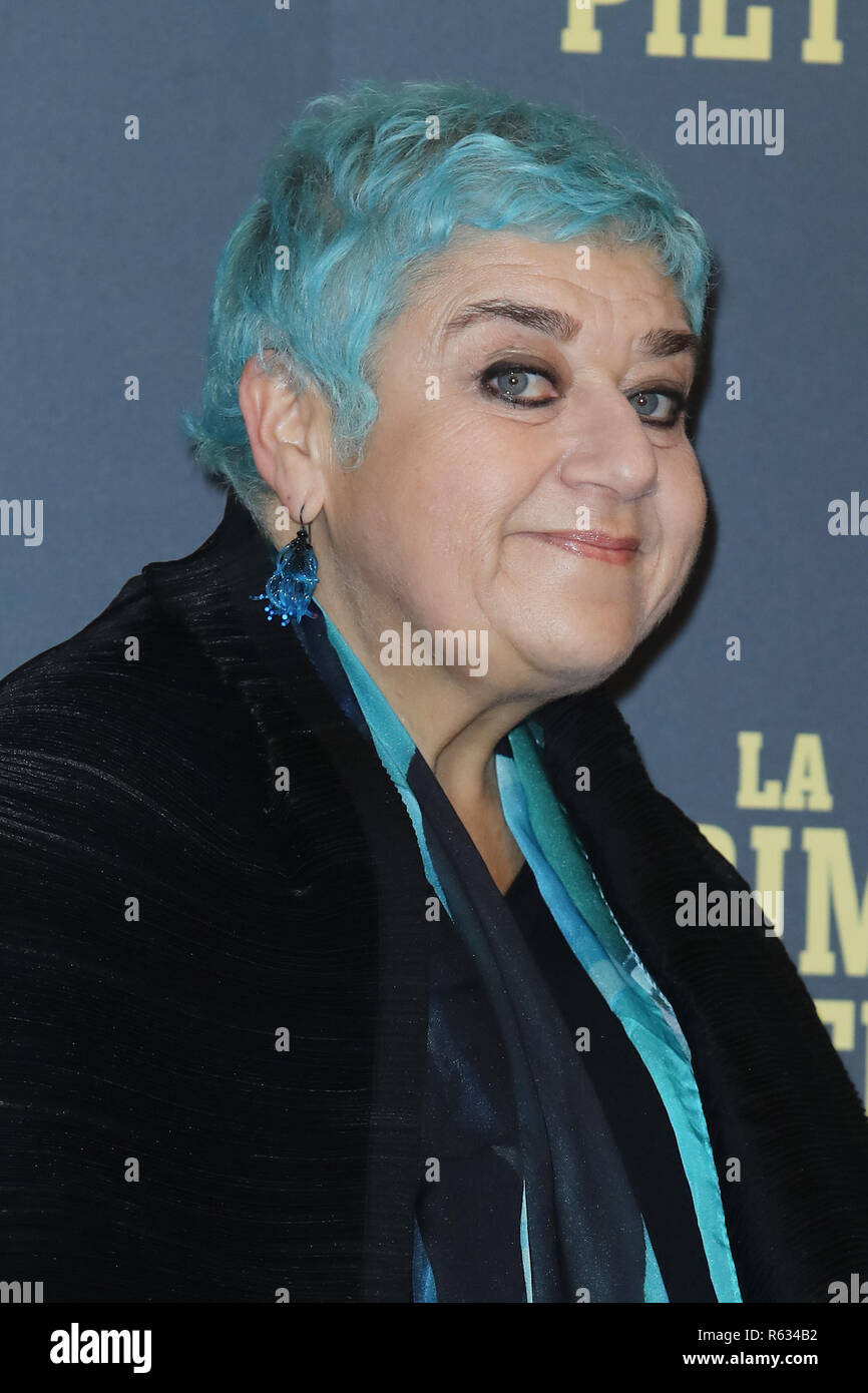 Rome, Italy. 03rd Dec, 2018. Rome, hotel Parco dei Principi, photocall