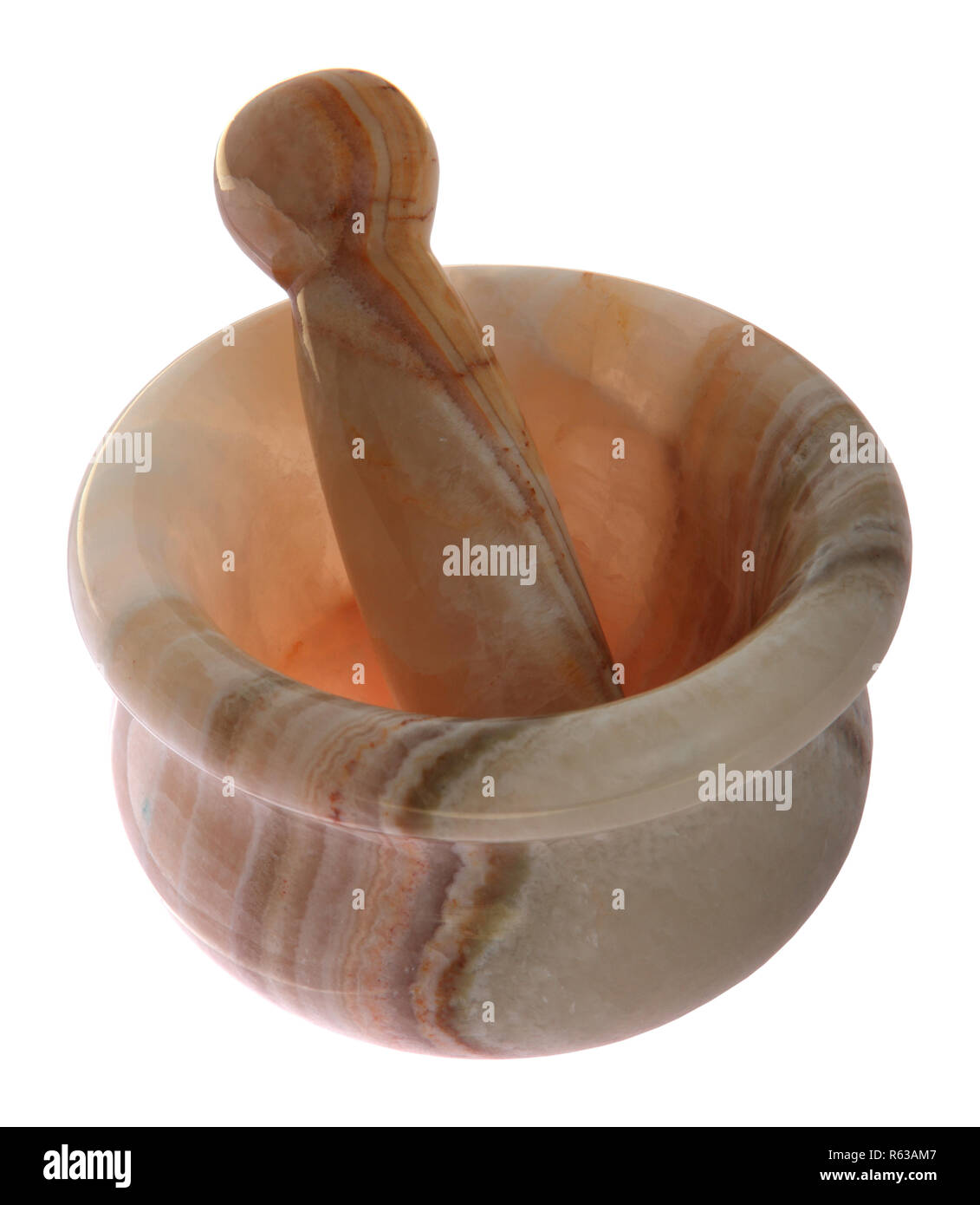 marble pestle mortar Stock Photo - Alamy