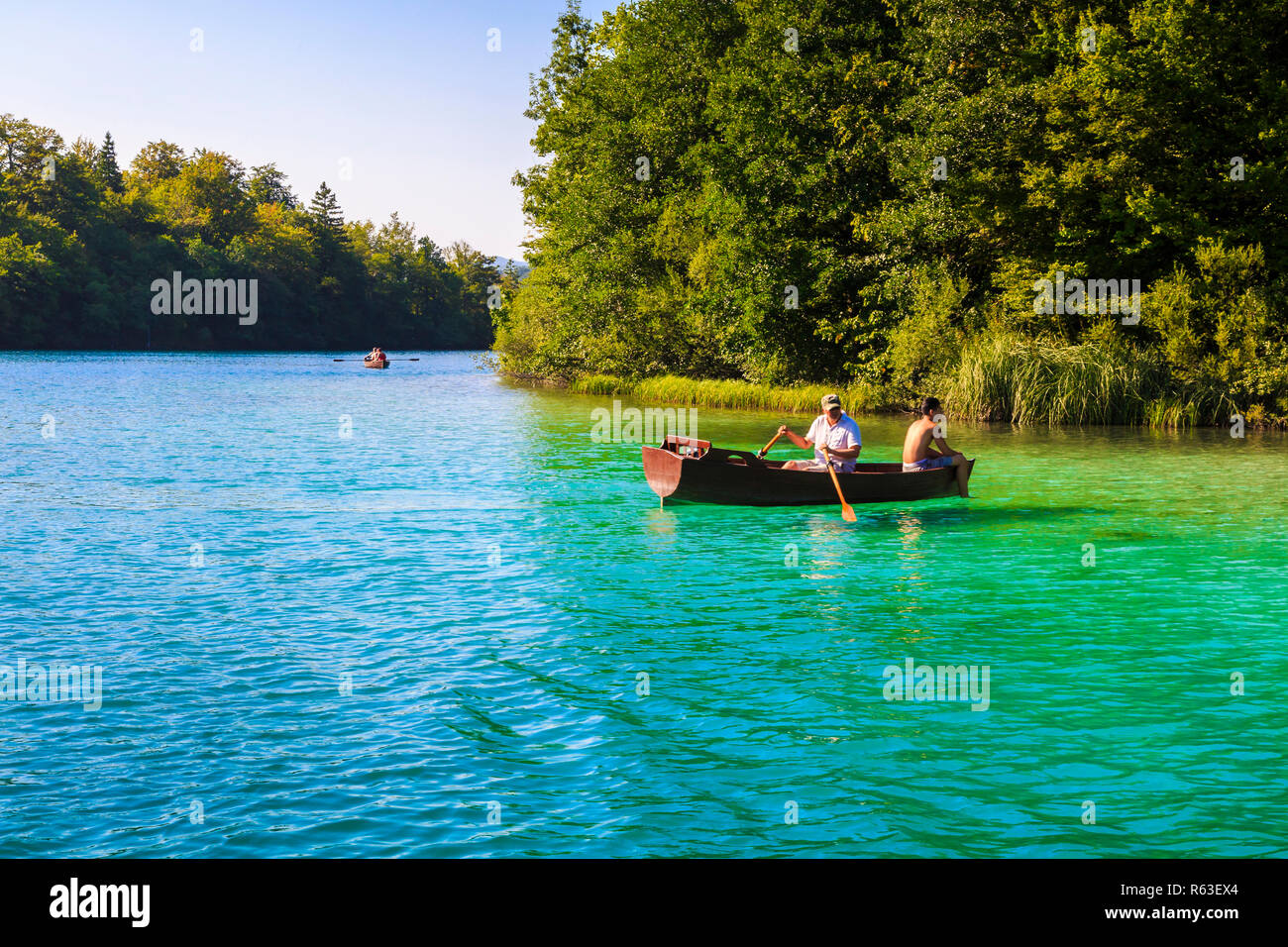 Tourist boat. Stock Photo