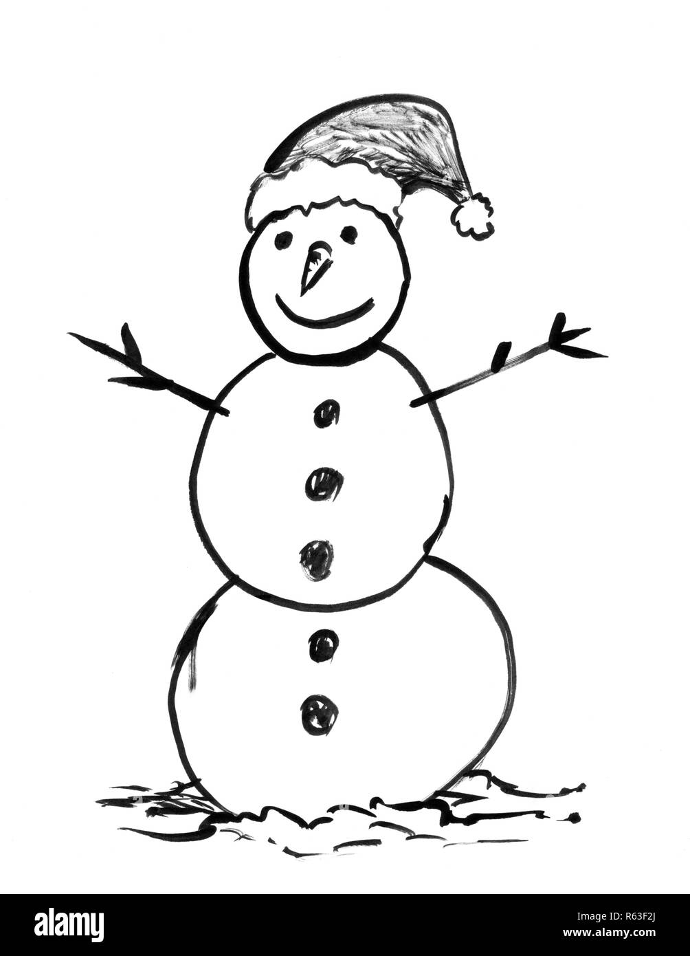 Snowman Drawing PNG Transparent Images Free Download  Vector Files   Pngtree